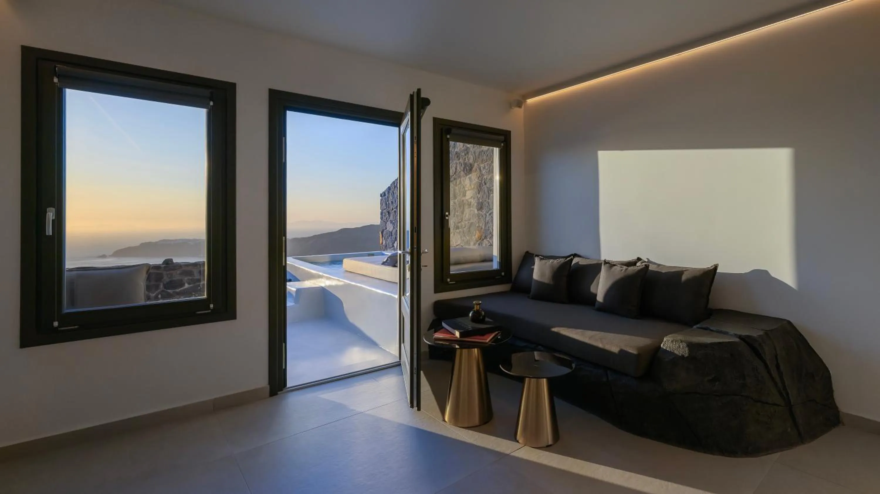 Seating area, Bed in Arany Terra