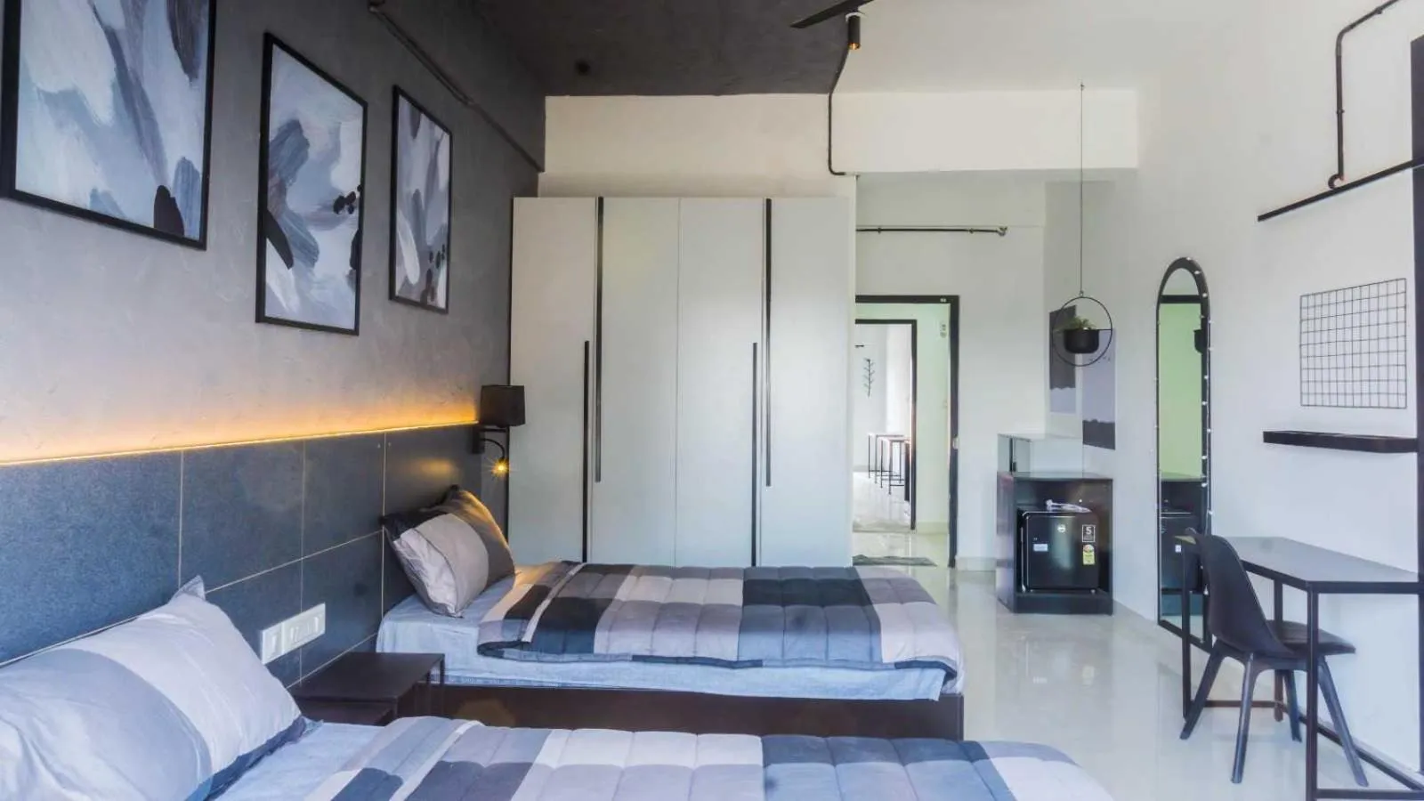 Bedroom, Bed in Collection O Local Square | Whitefield