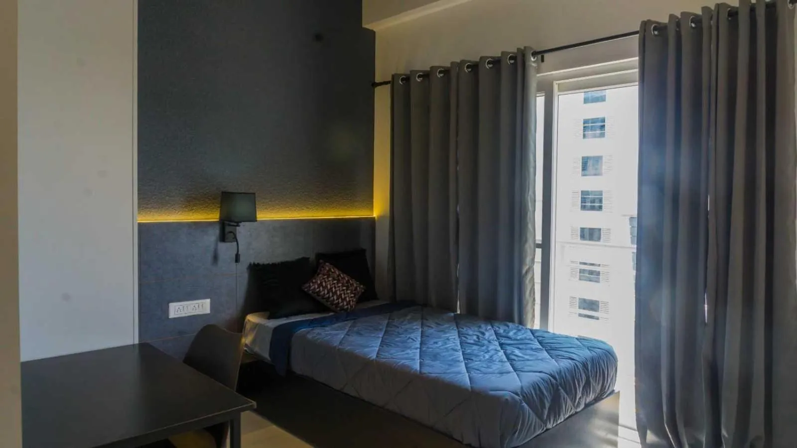 Bedroom, Bed in Collection O Local Square | Whitefield