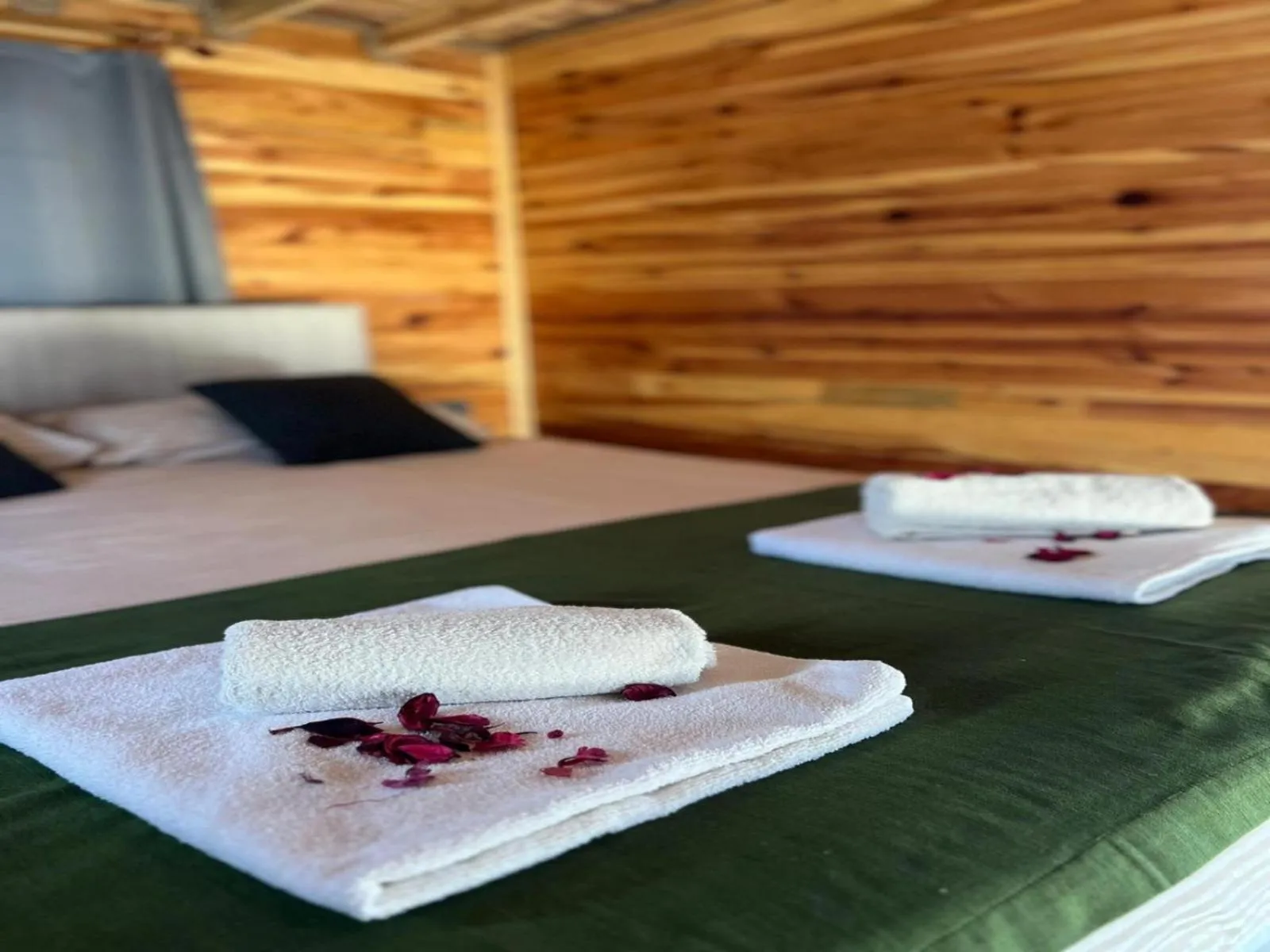 Bed in TÜRKMEN VİLLAS