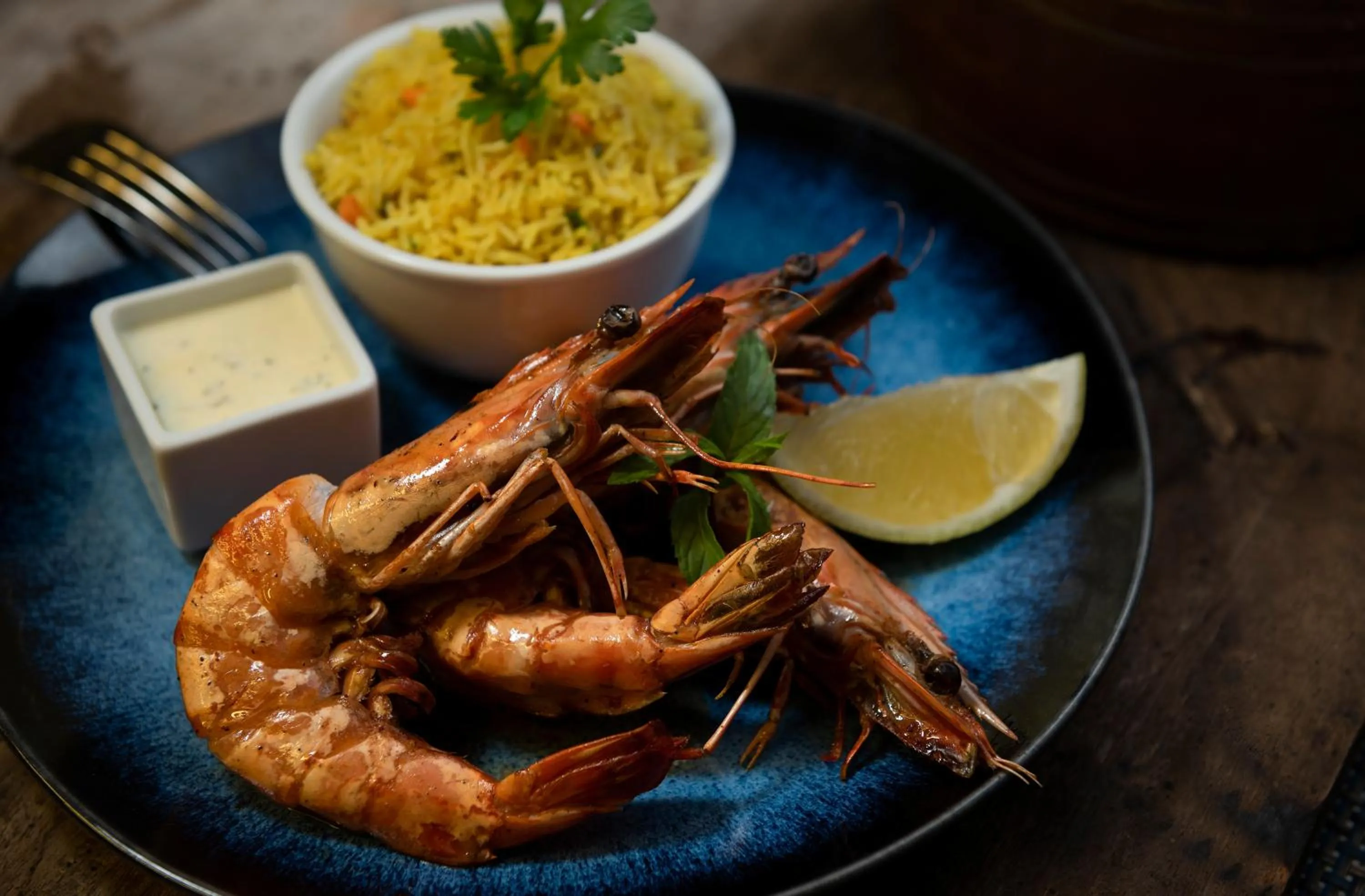 Food in Eden Bleu Hotel