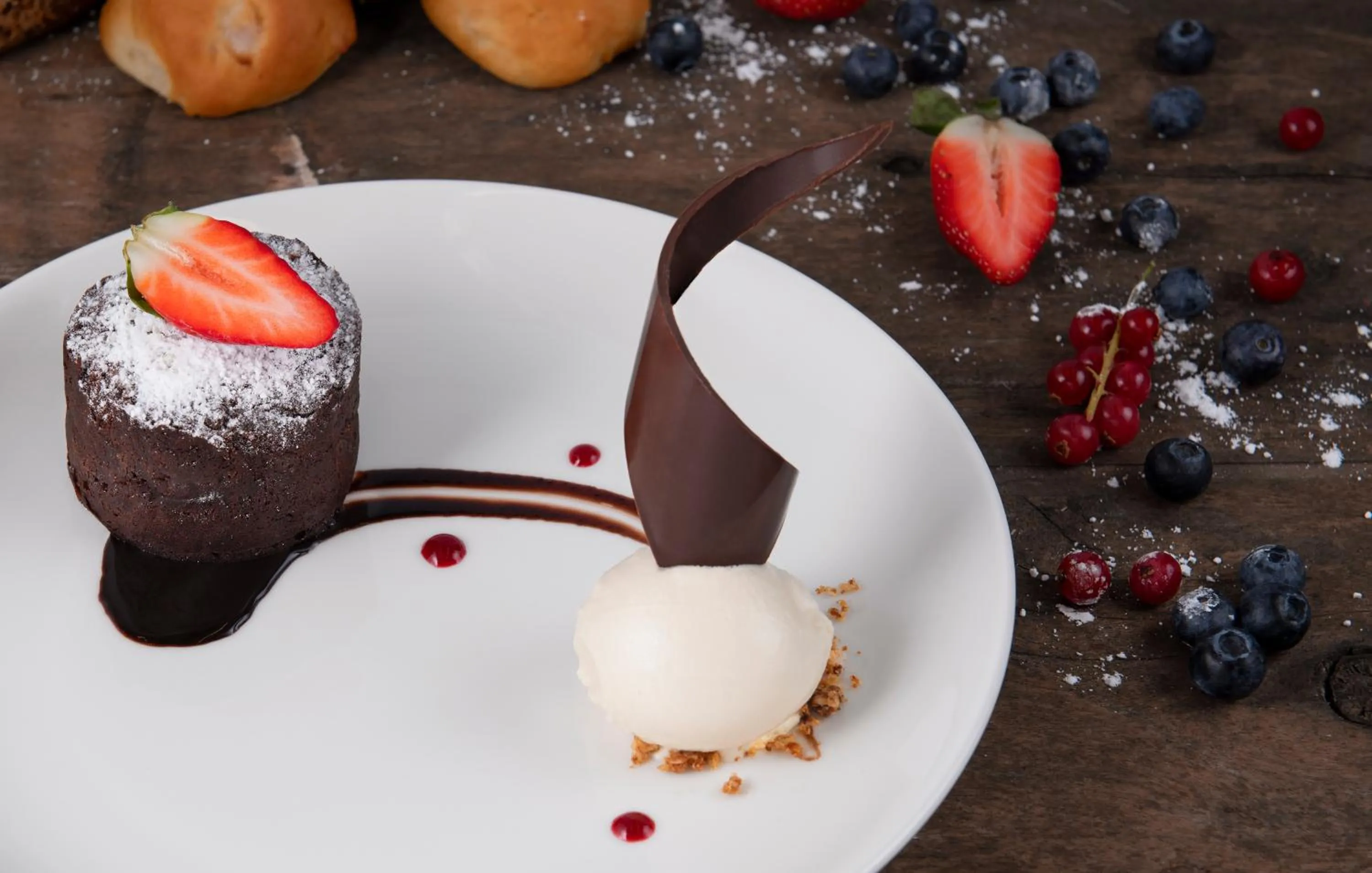 Food in Eden Bleu Hotel