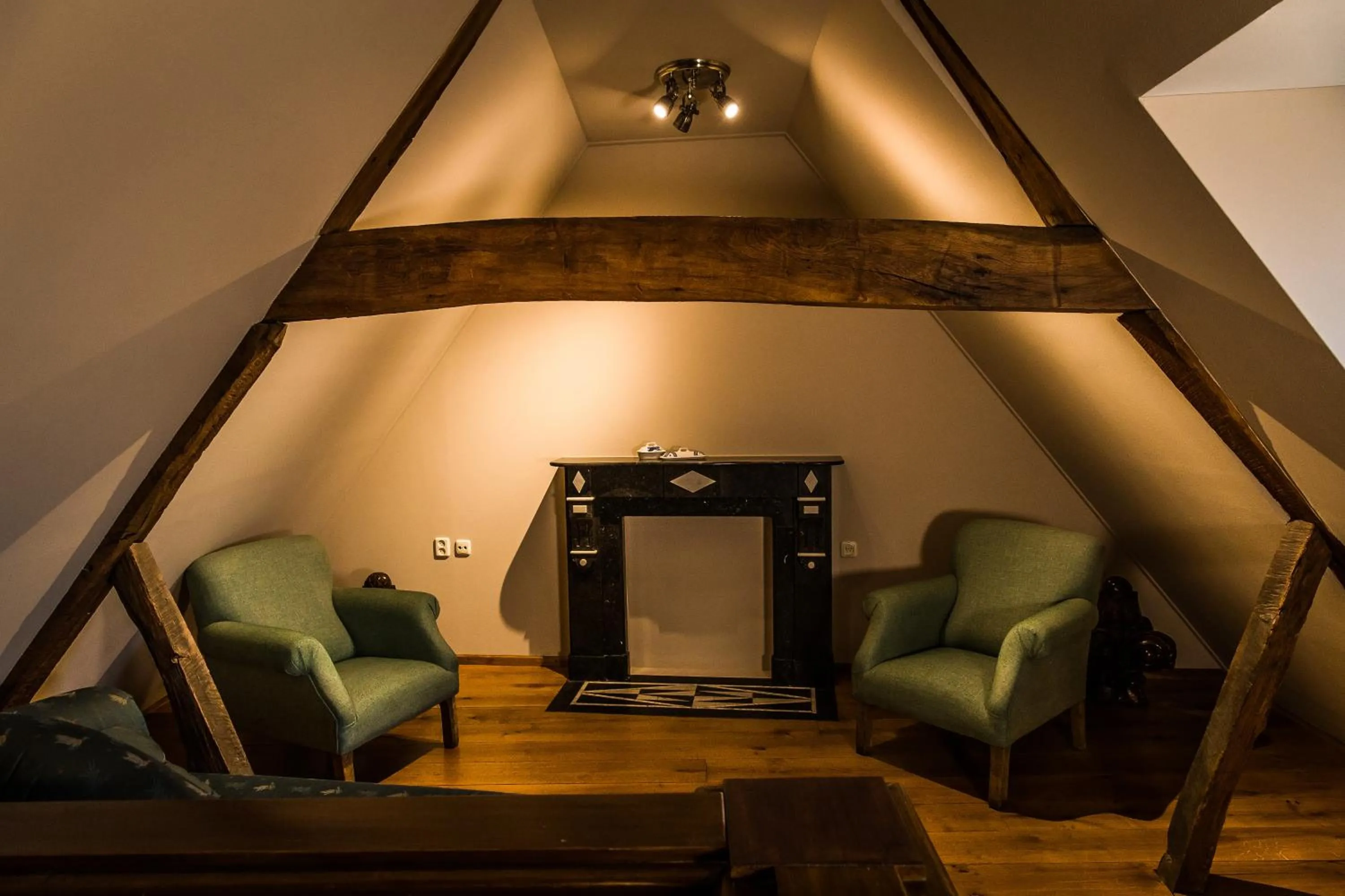 Living room in Hotel De Limbourg