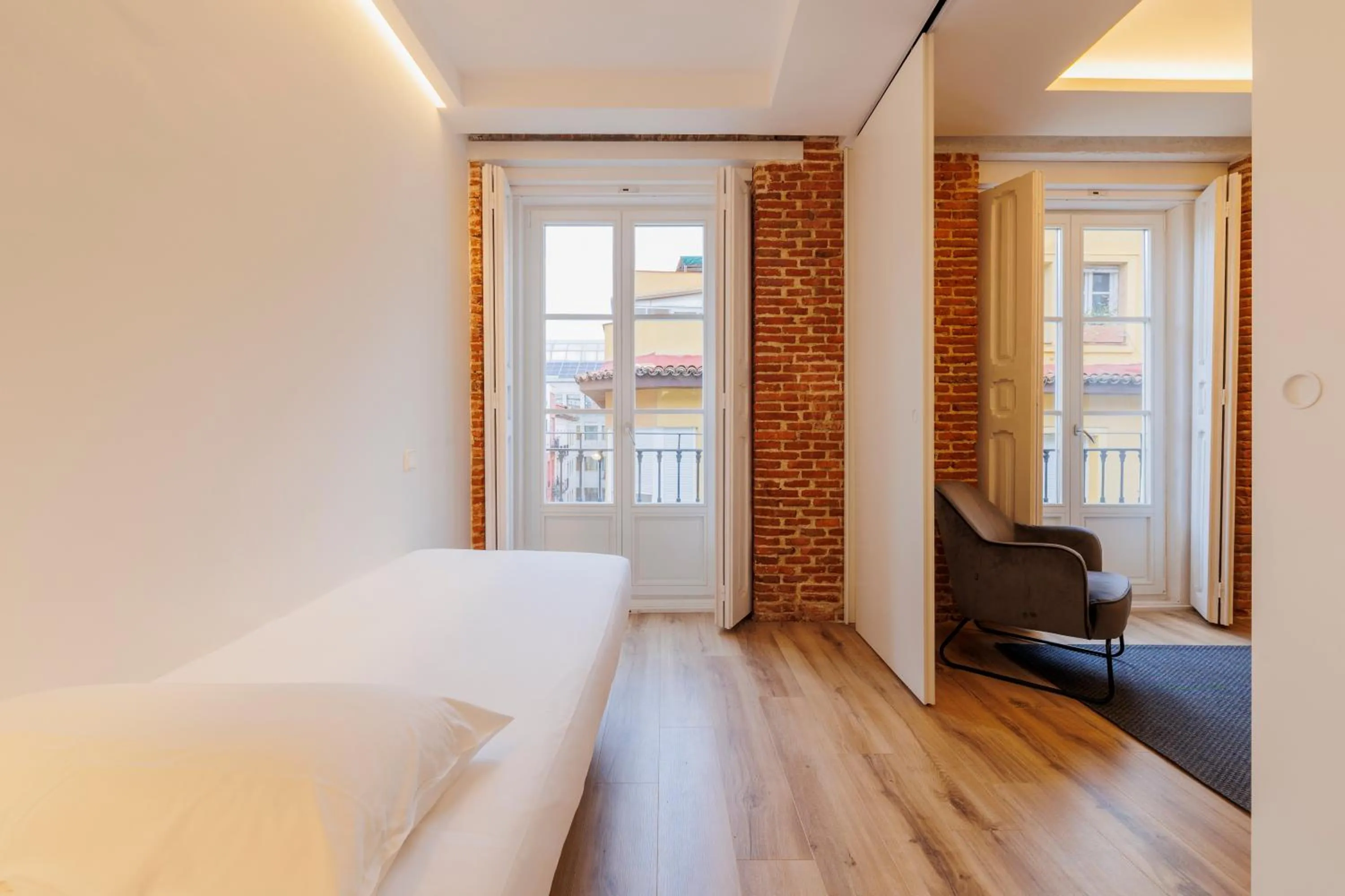 Bedroom, Bed in Fomento by Wynwood House