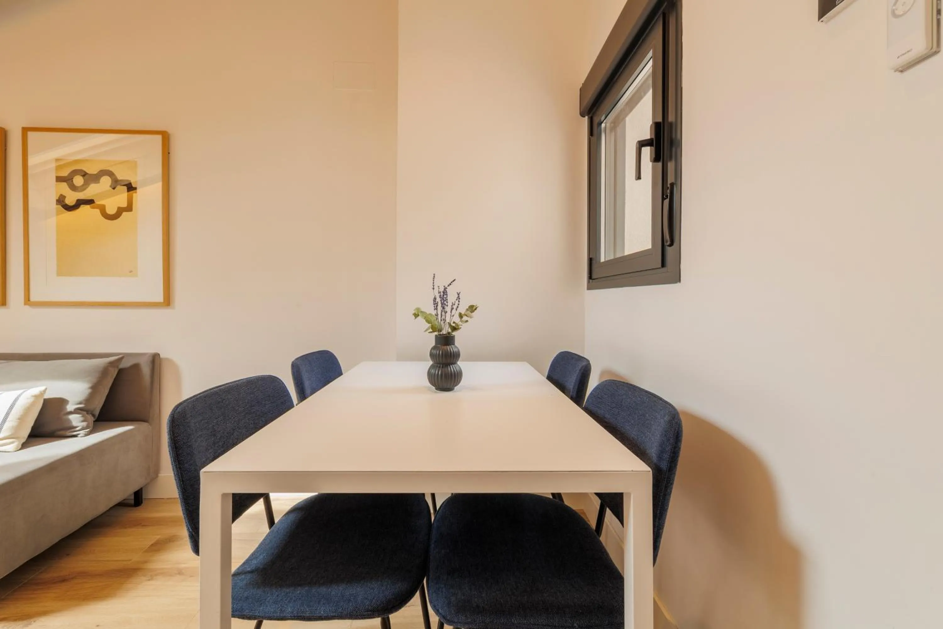 Dining area in Fomento by Wynwood House