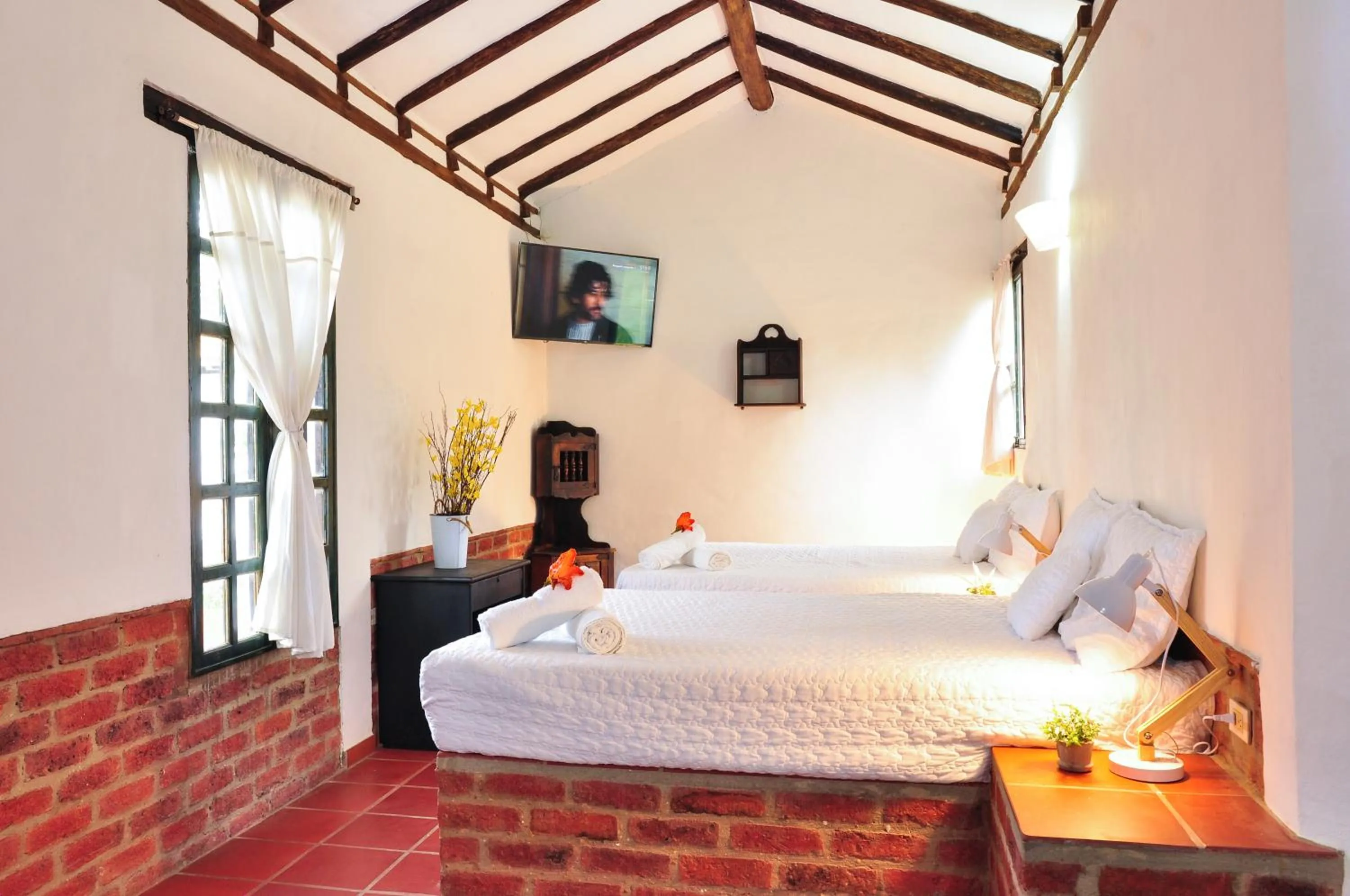 Photo of the whole room in Hotel el Mirador Villa de Leyva