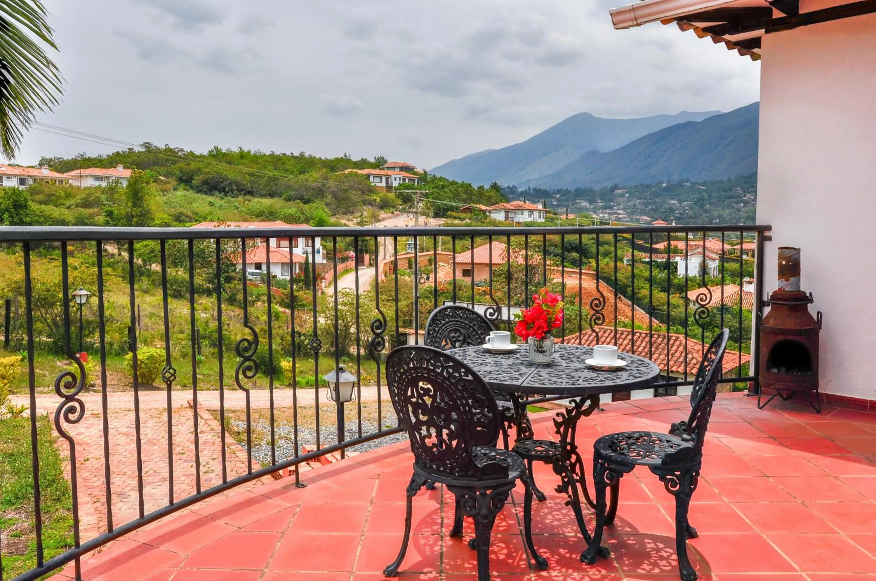 Balcony/Terrace in Hotel el Mirador Villa de Leyva