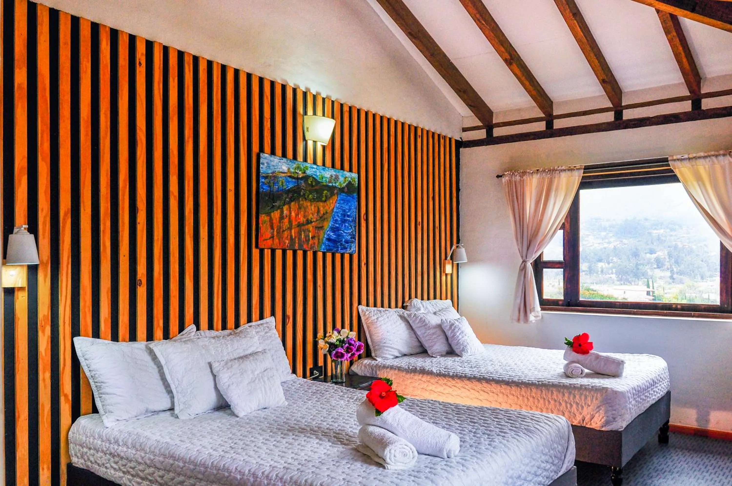 Bed in Hotel el Mirador Villa de Leyva