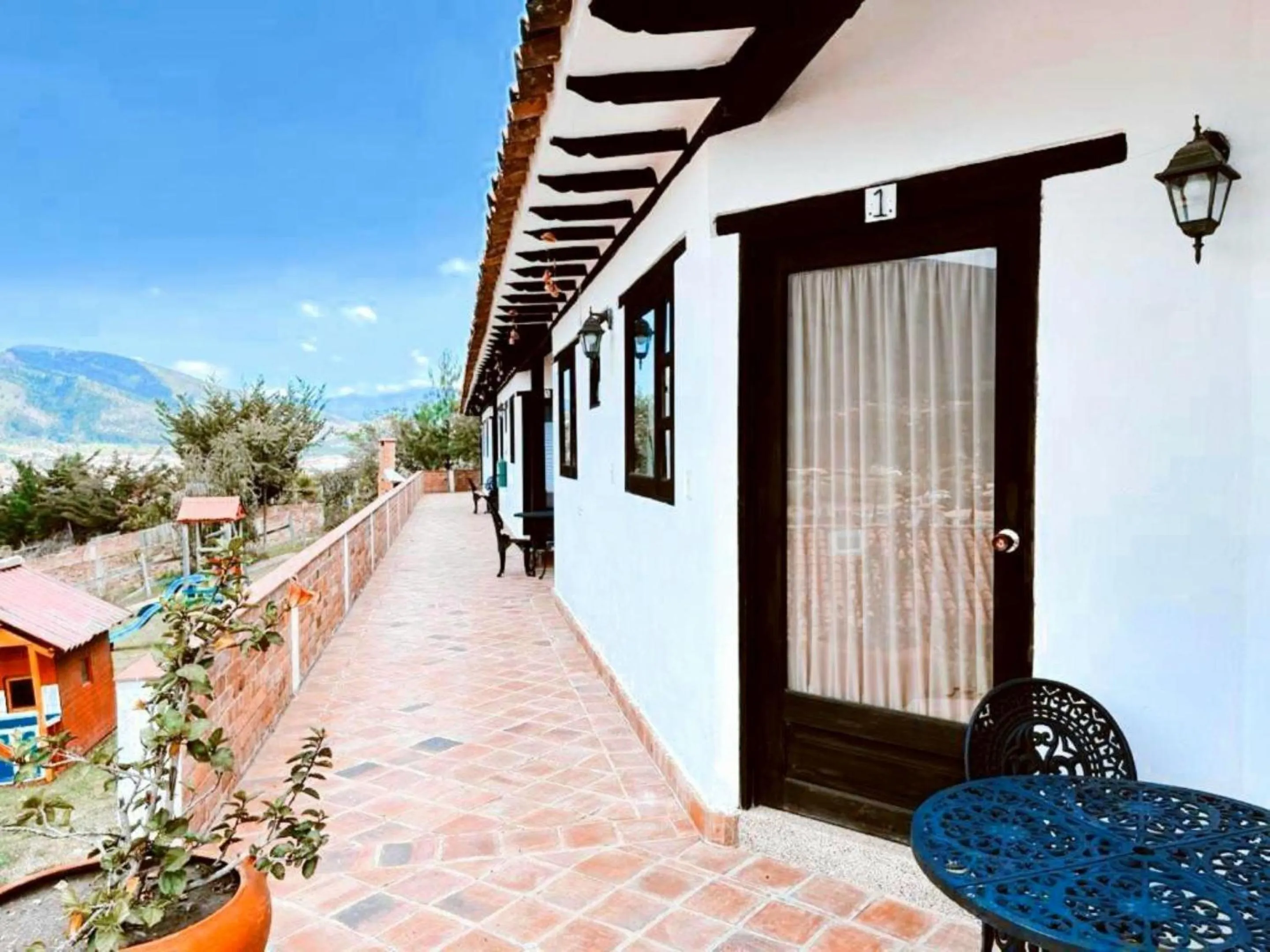 Property building in Hotel el Mirador Villa de Leyva