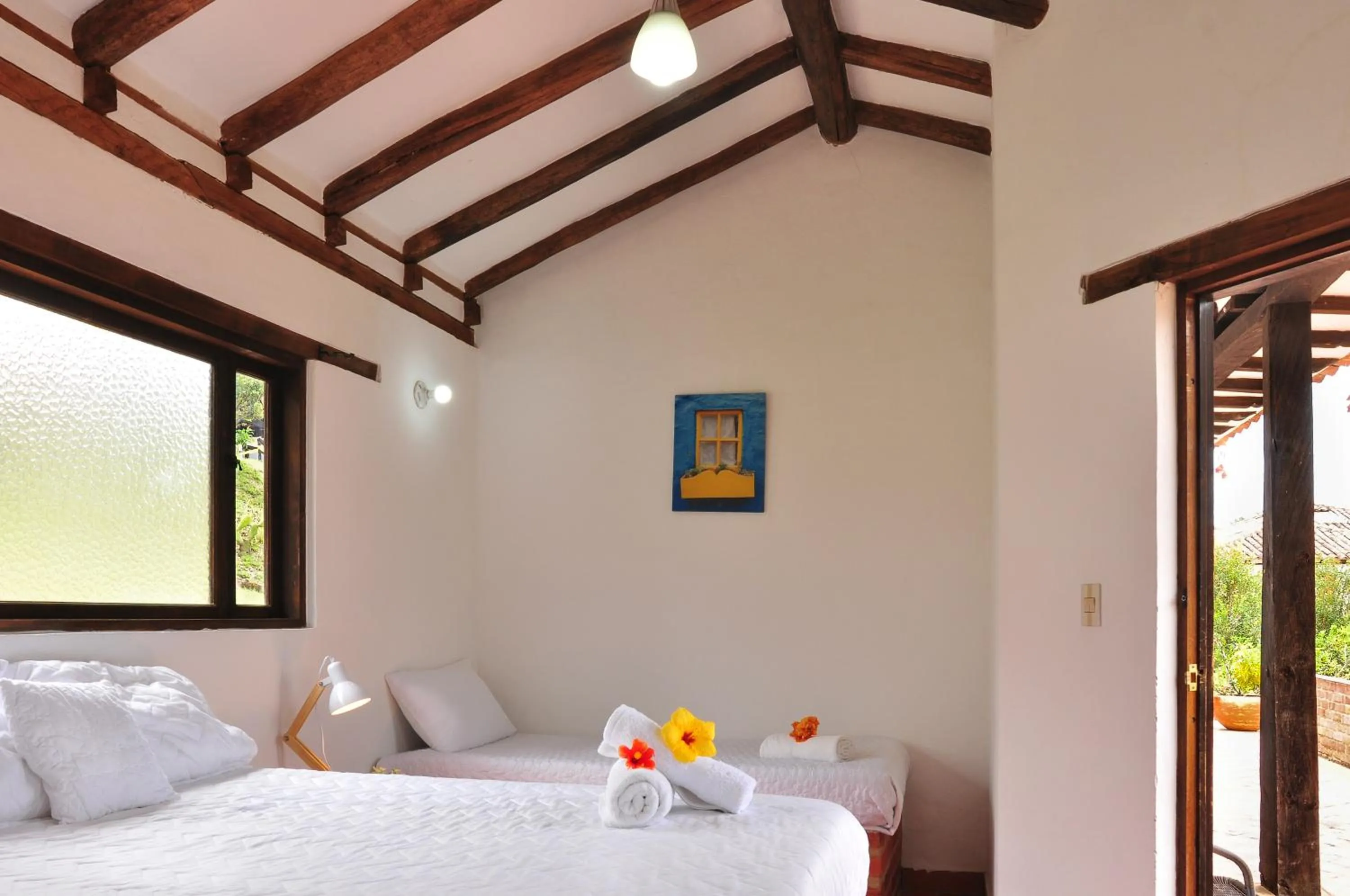Photo of the whole room in Hotel el Mirador Villa de Leyva