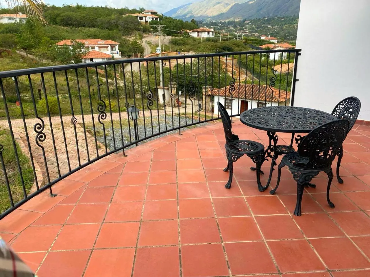 Balcony/Terrace in Hotel el Mirador Villa de Leyva