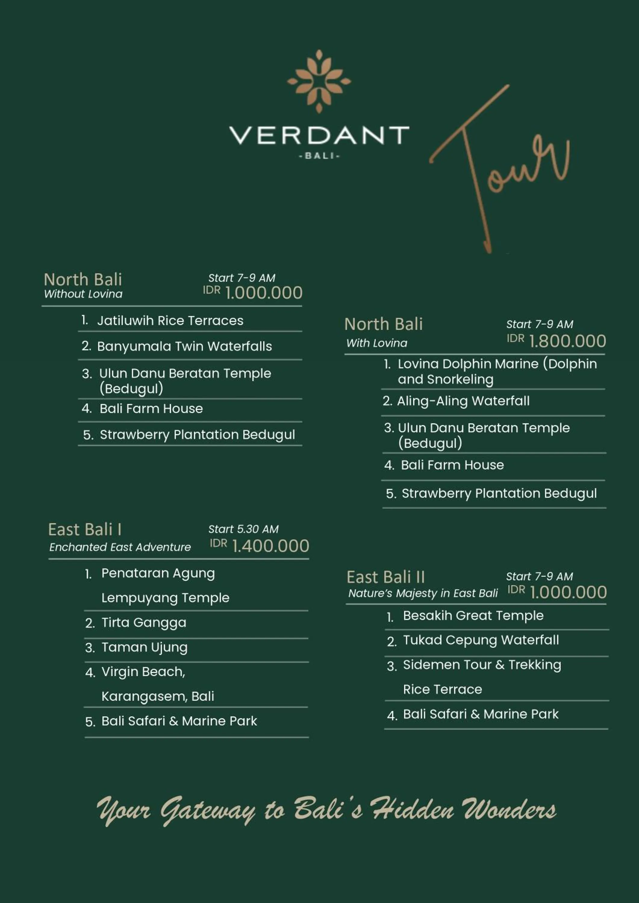 Off site in Verdant Bali Sekar Sari