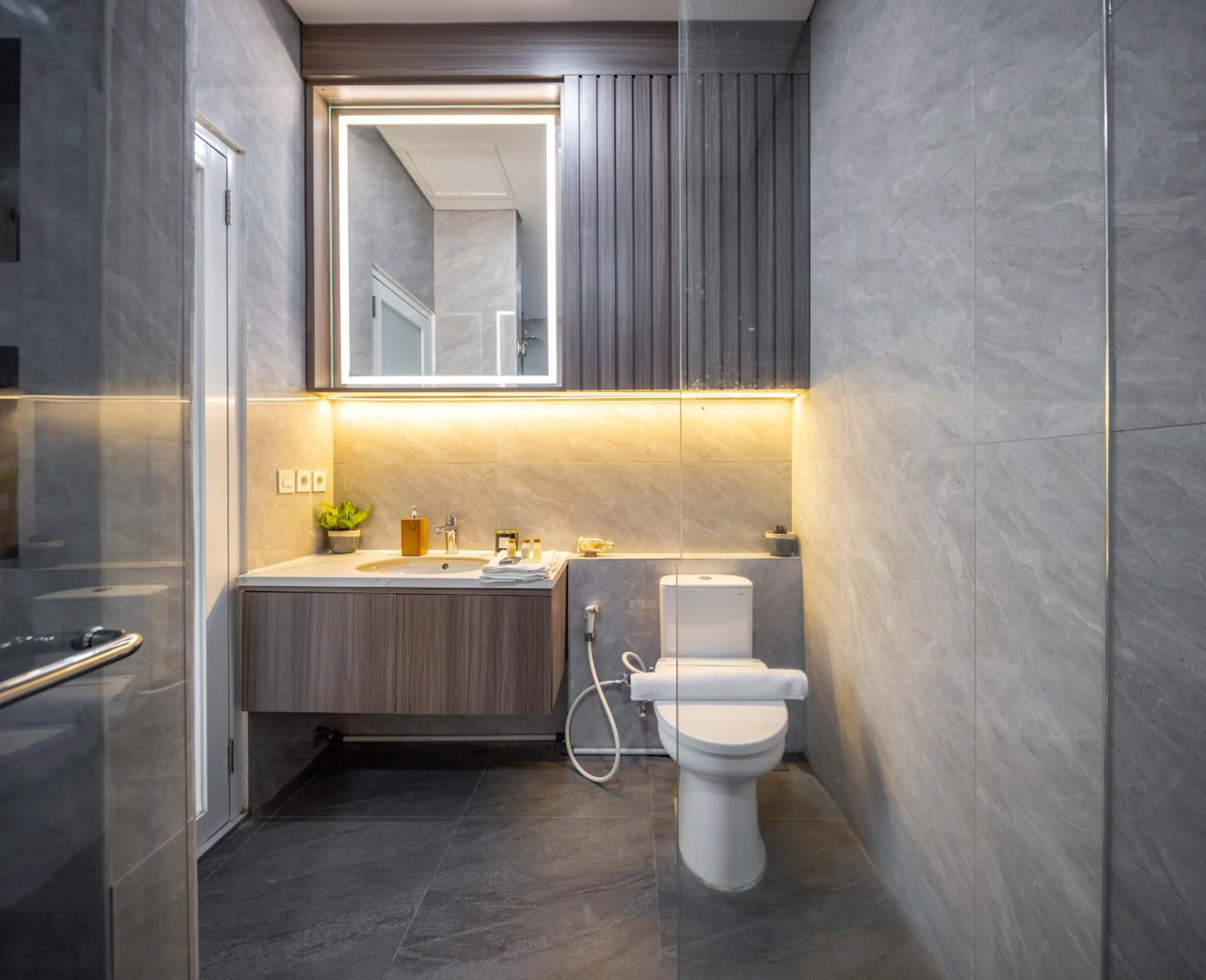 Bathroom in Verdant Bali Sekar Sari