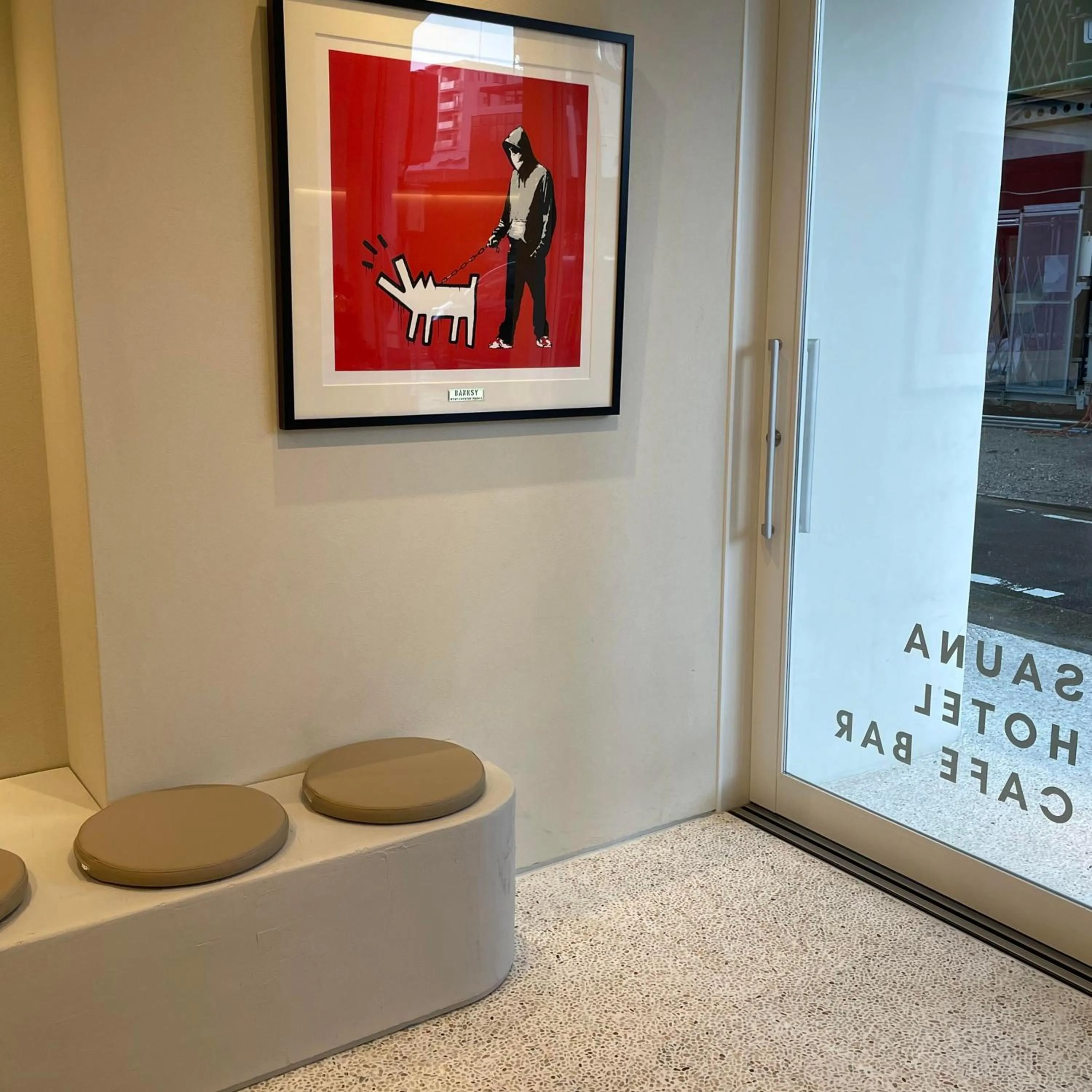 Lobby or reception in 9HOTEL Tenjin