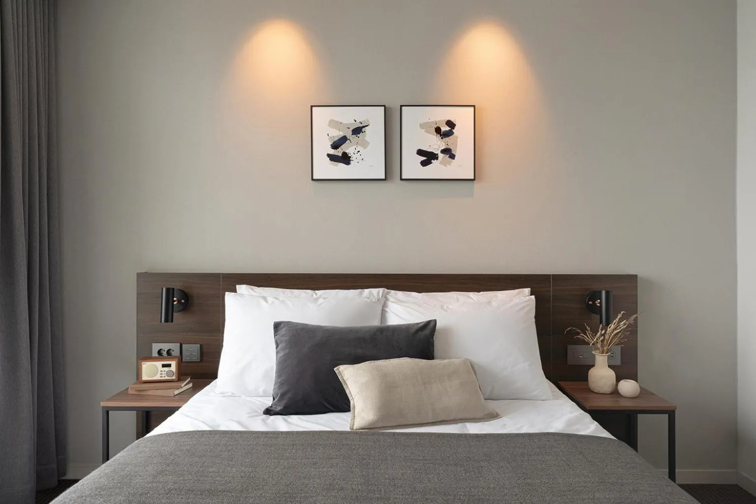 Bed in Urbanstay Busan songdo Beach