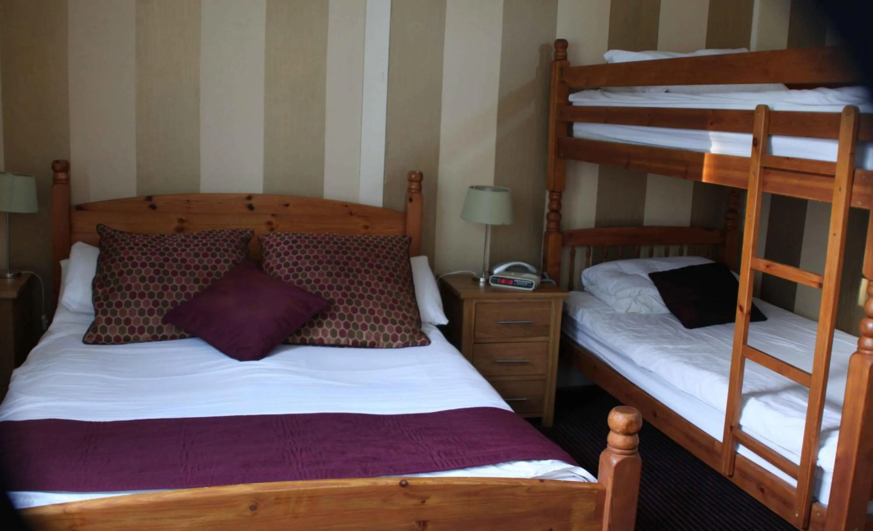 Bed in The Dog & Partridge Country Inn