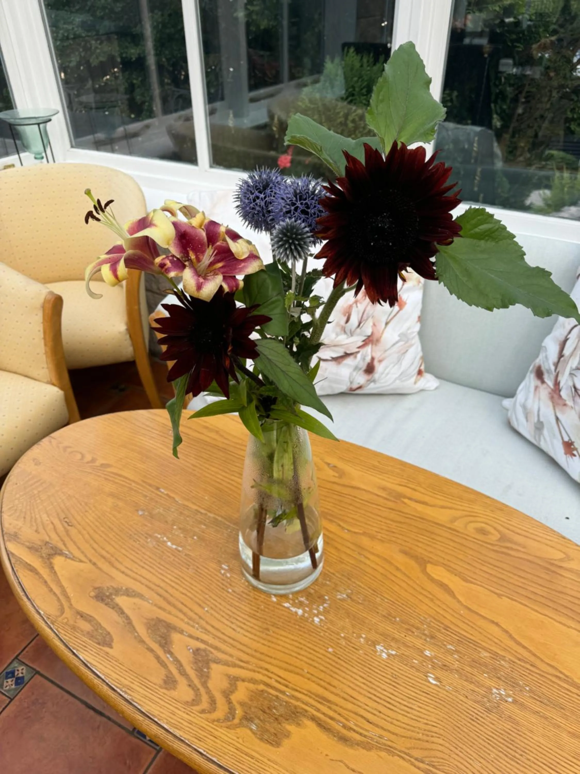 Seating area in The Dog & Partridge Country Inn