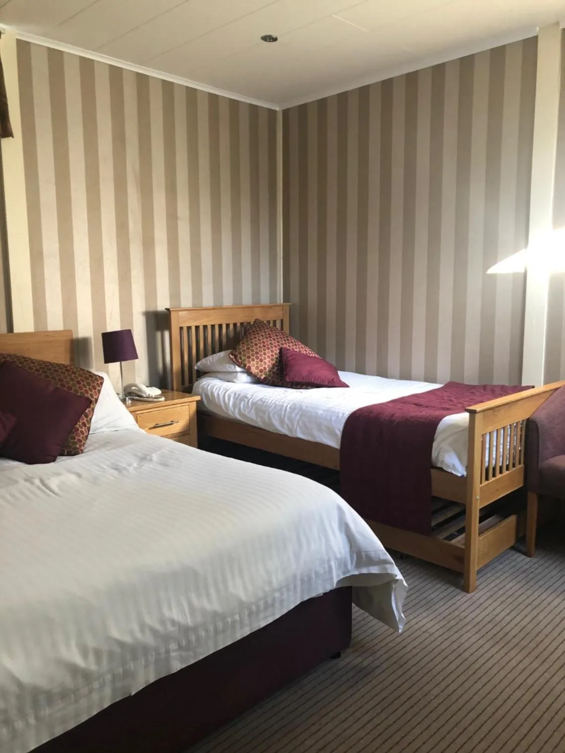 Bed in The Dog & Partridge Country Inn