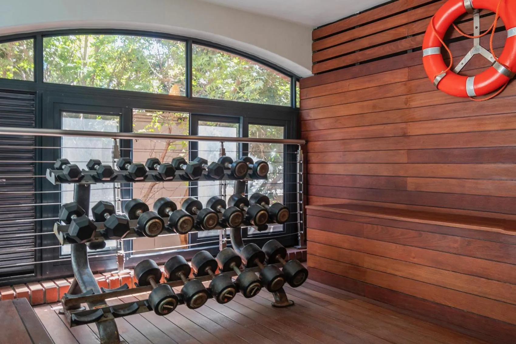 Fitness centre/facilities in Xenia Aparthotel by Totalstay