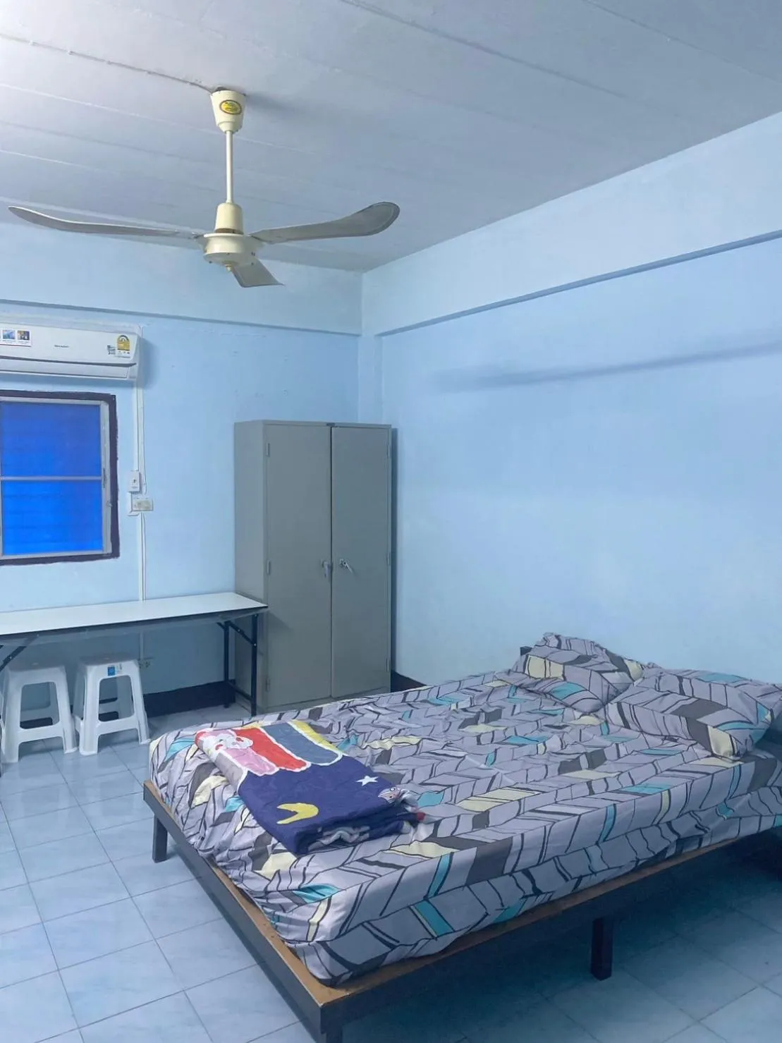 Bed in Suppamas Mansion ศุภมาส แมนชั่น