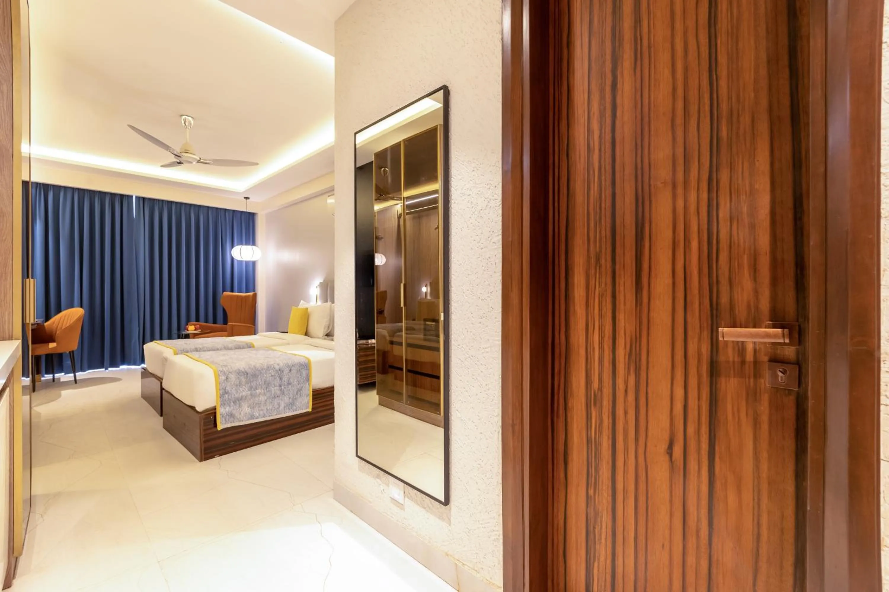 Bed in Hotel Bawa Gurgaon Medanta