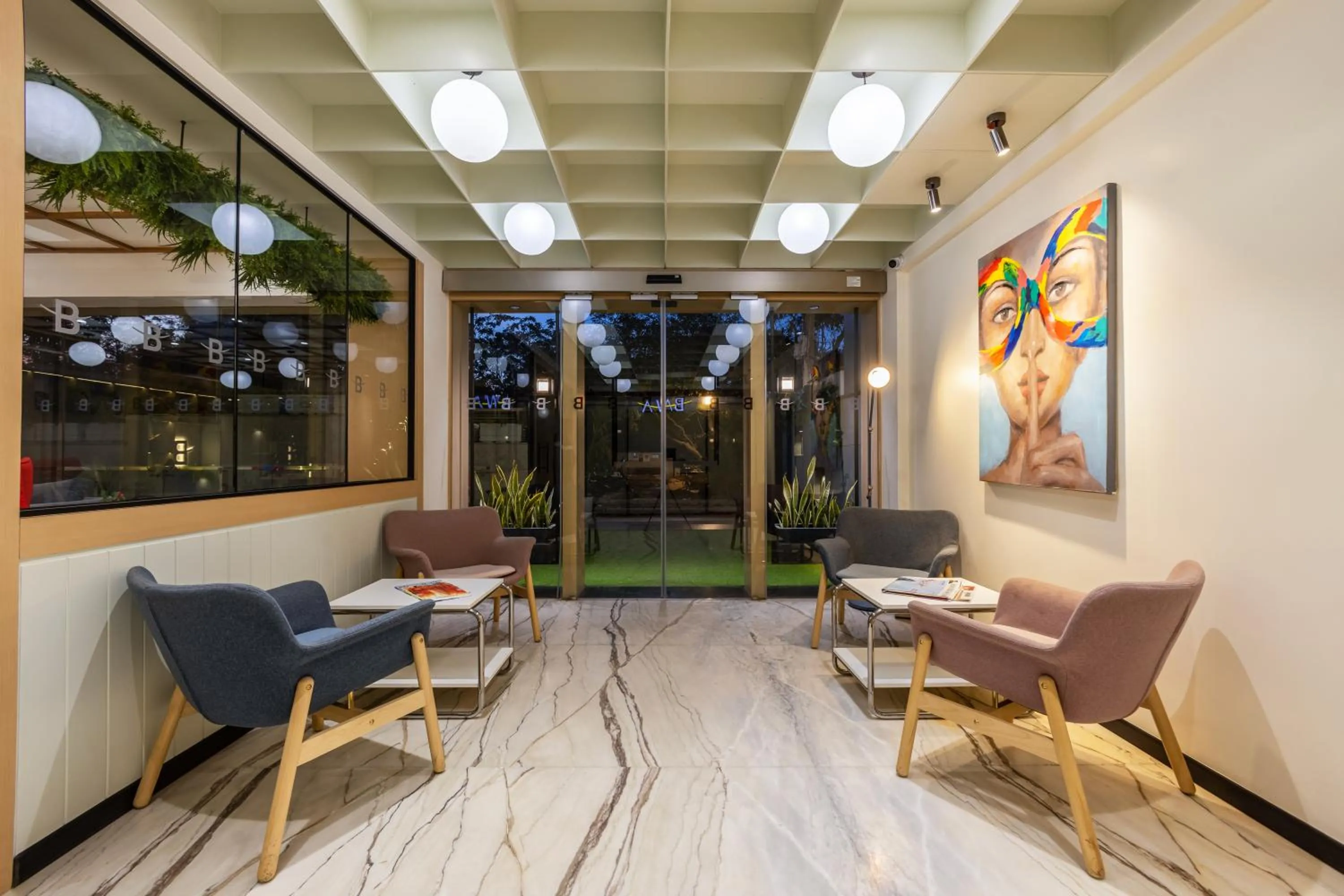 Lobby or reception in Hotel Bawa Gurgaon Medanta