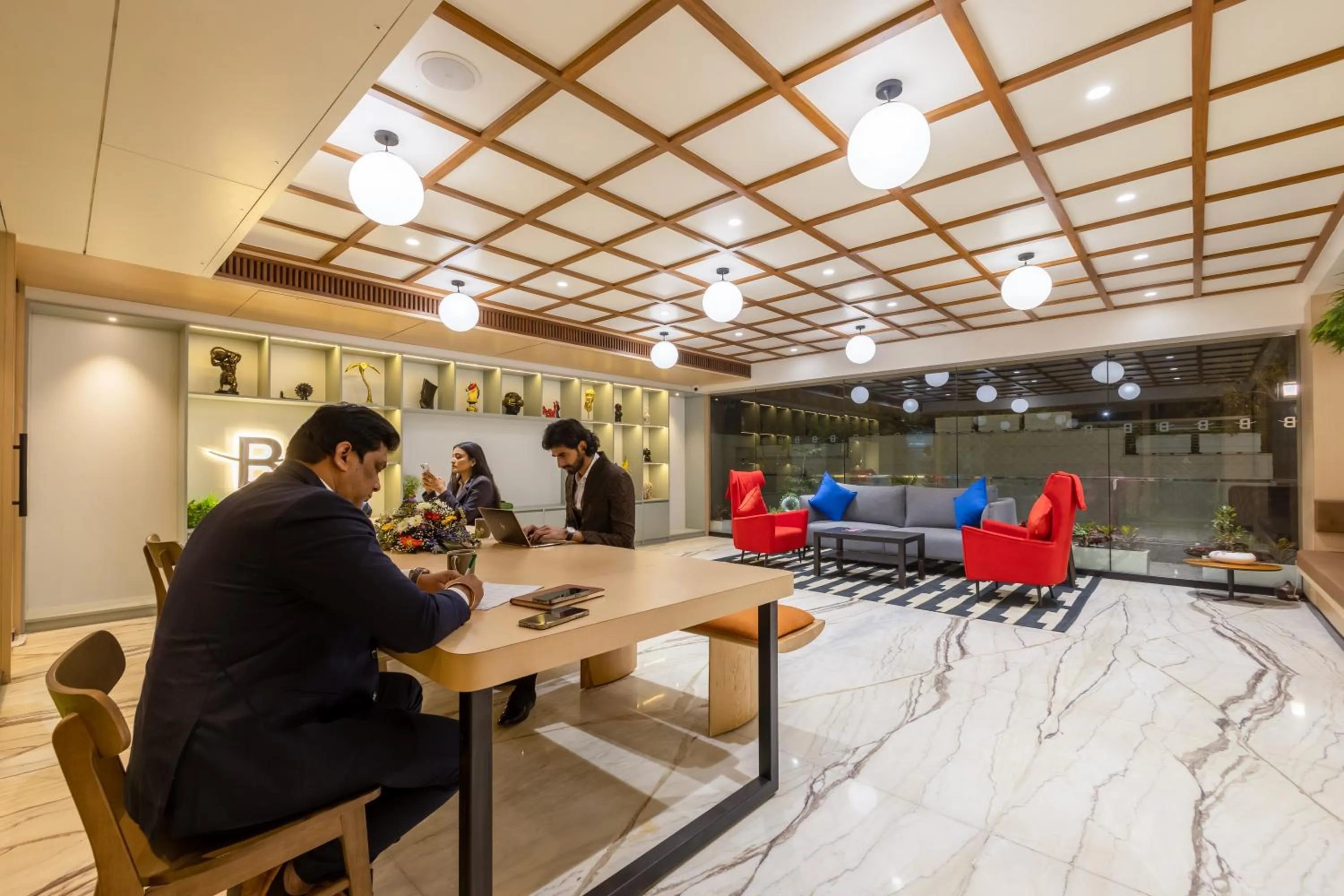 Lobby or reception in Hotel Bawa Gurgaon Medanta