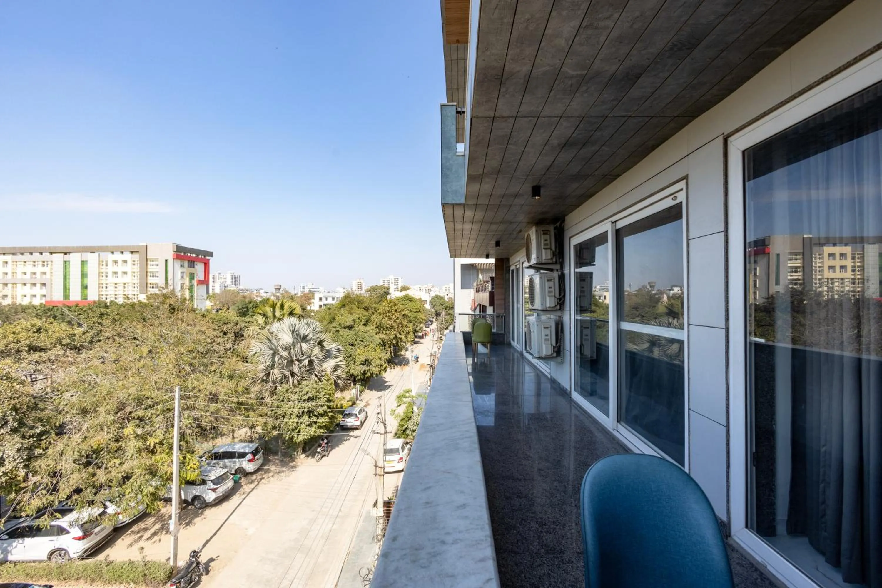 Balcony/Terrace in Hotel Bawa Gurgaon Medanta