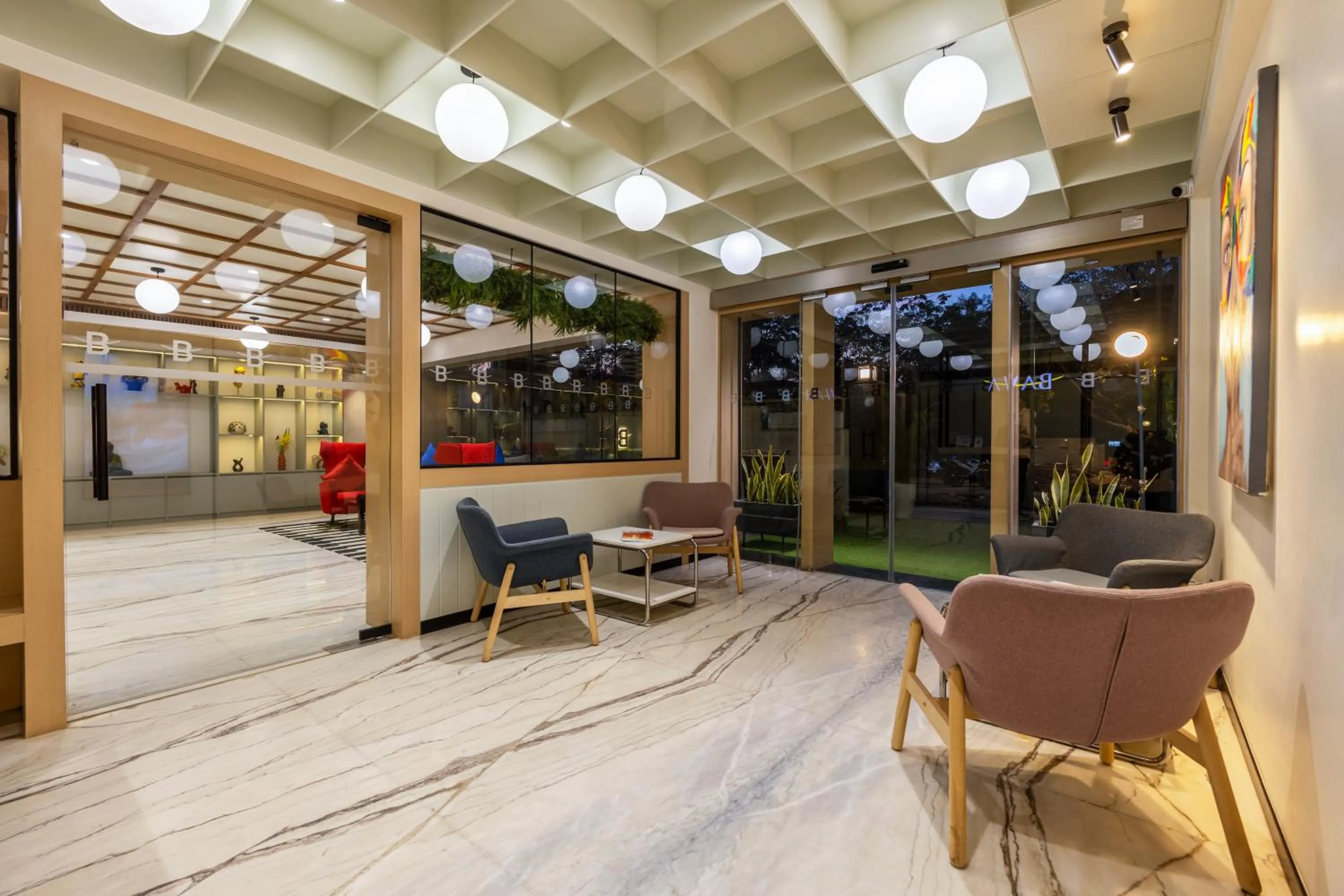 Lobby or reception in Hotel Bawa Gurgaon Medanta