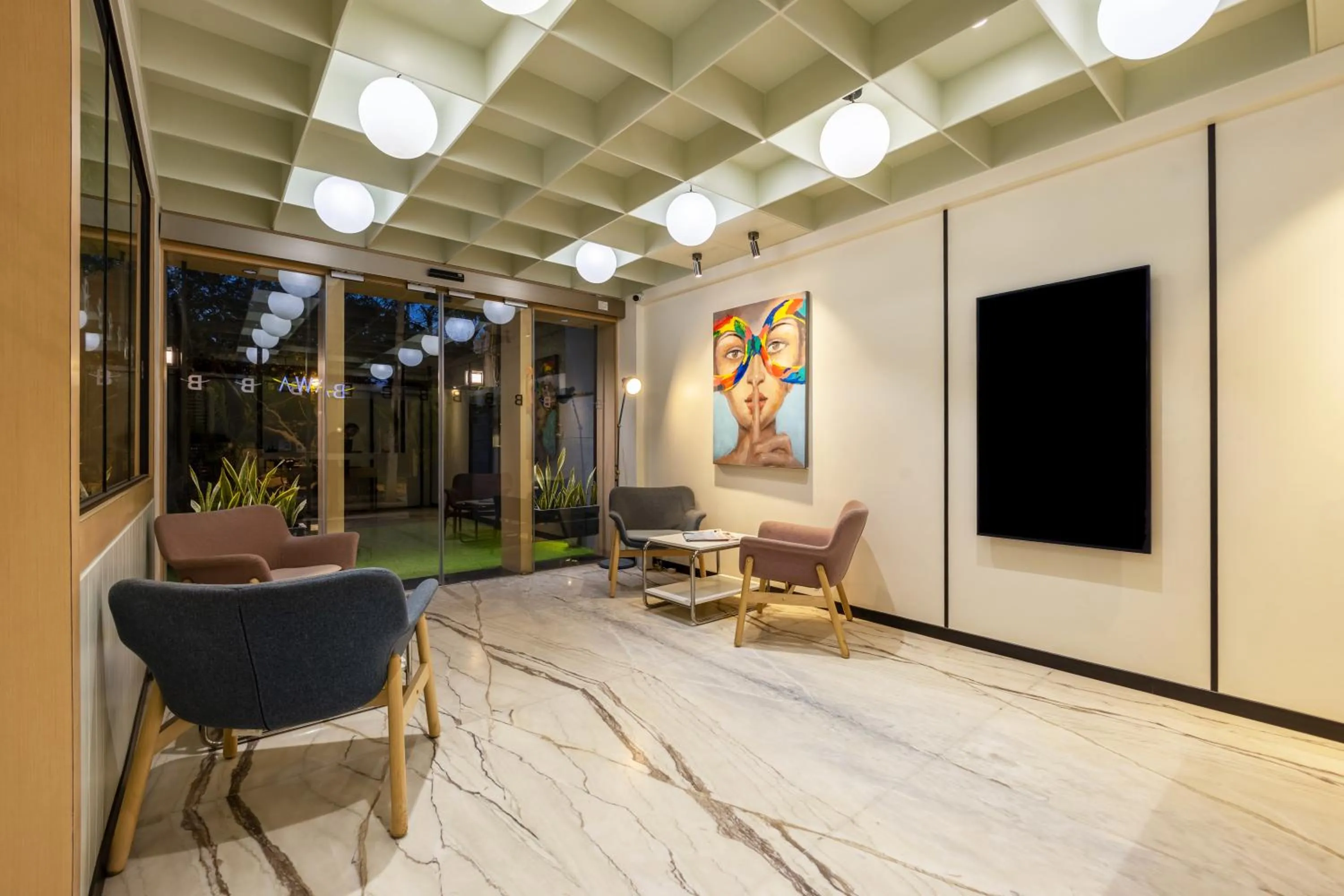 Lobby or reception in Hotel Bawa Gurgaon Medanta