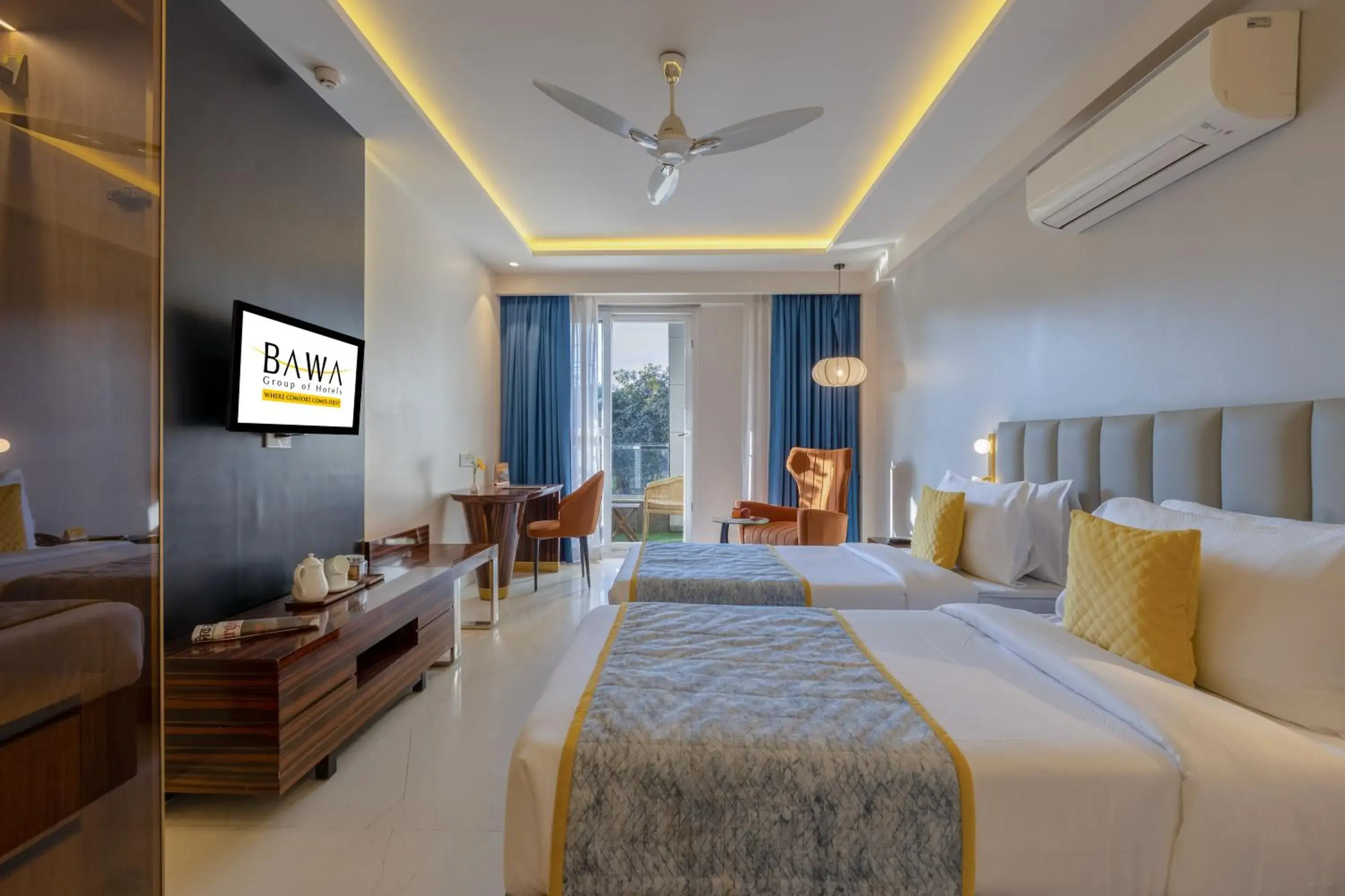 Premium Room - single occupancy - 15% Disc on F&B, Fruit Platter and Tea/Coffee w/d Cookies (once a day), 2 hours extended late Check out in Hotel Bawa Gurgaon Medanta Premium Room - single occupancy - 15% Disc on F&B, Fruit Platter and Tea/Coffee w/d Cookies (once a day), 2 hours extended late Check out in Hotel Bawa Gurgaon Medanta