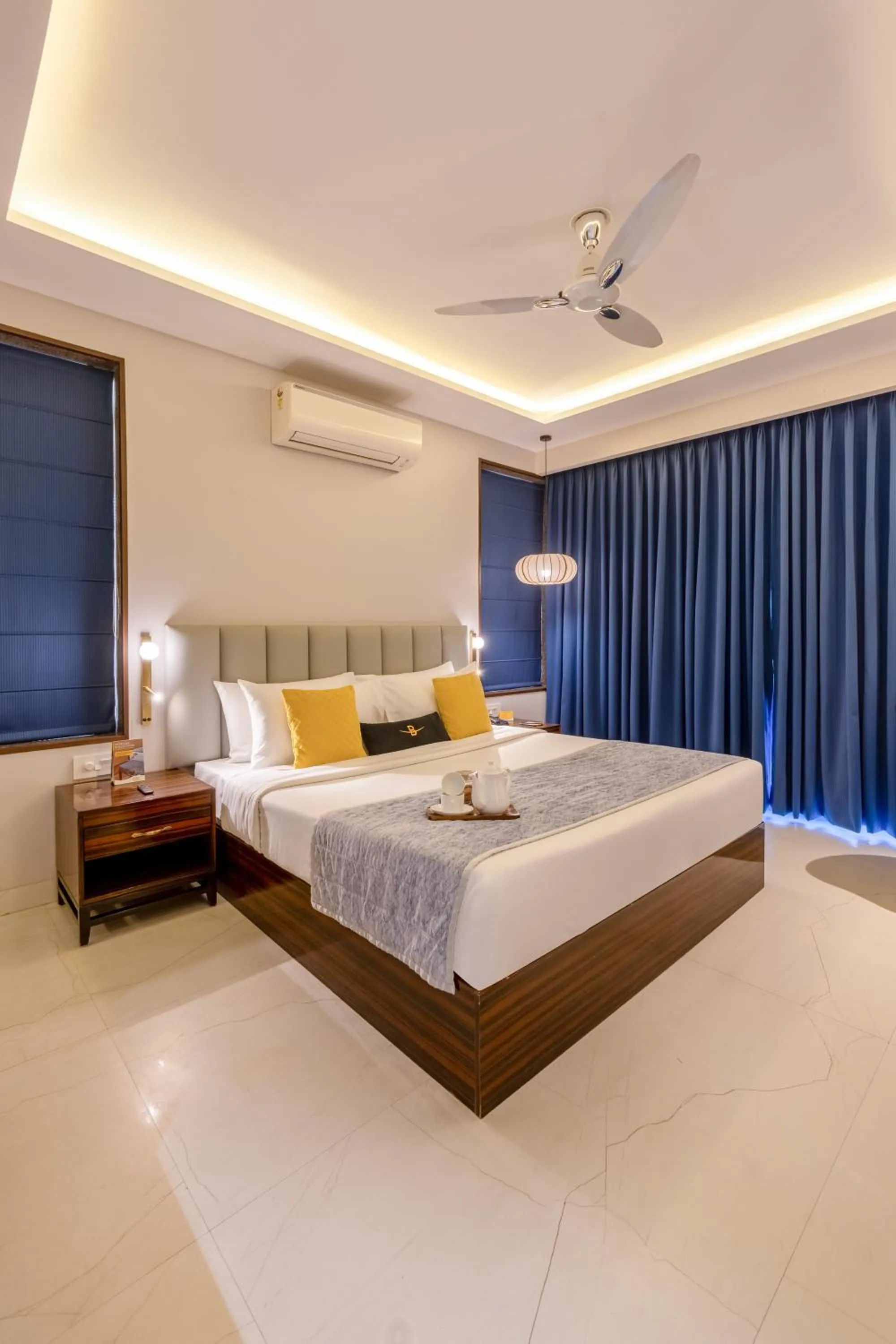 Bed in Hotel Bawa Gurgaon Medanta