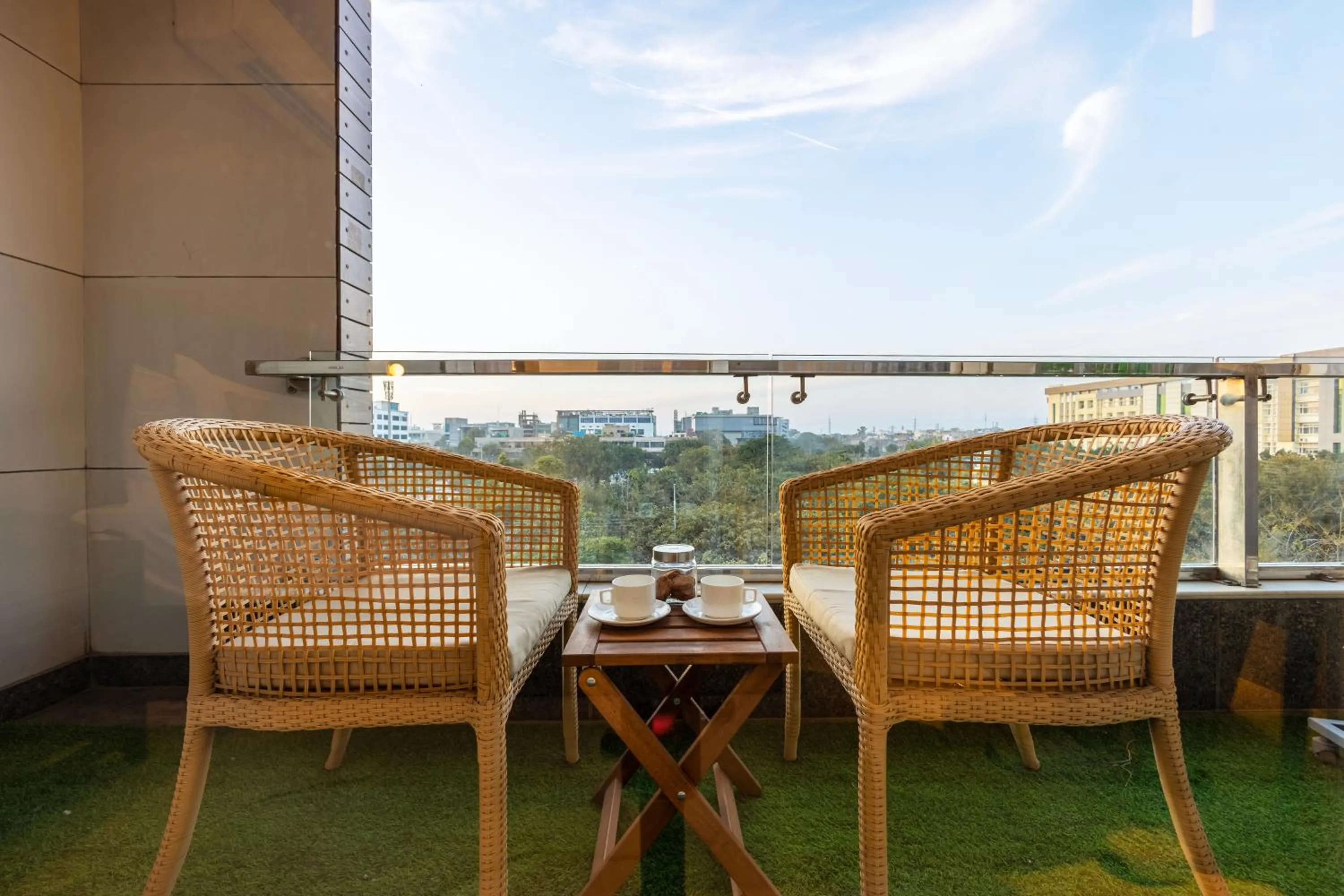 Balcony/Terrace in Hotel Bawa Gurgaon Medanta