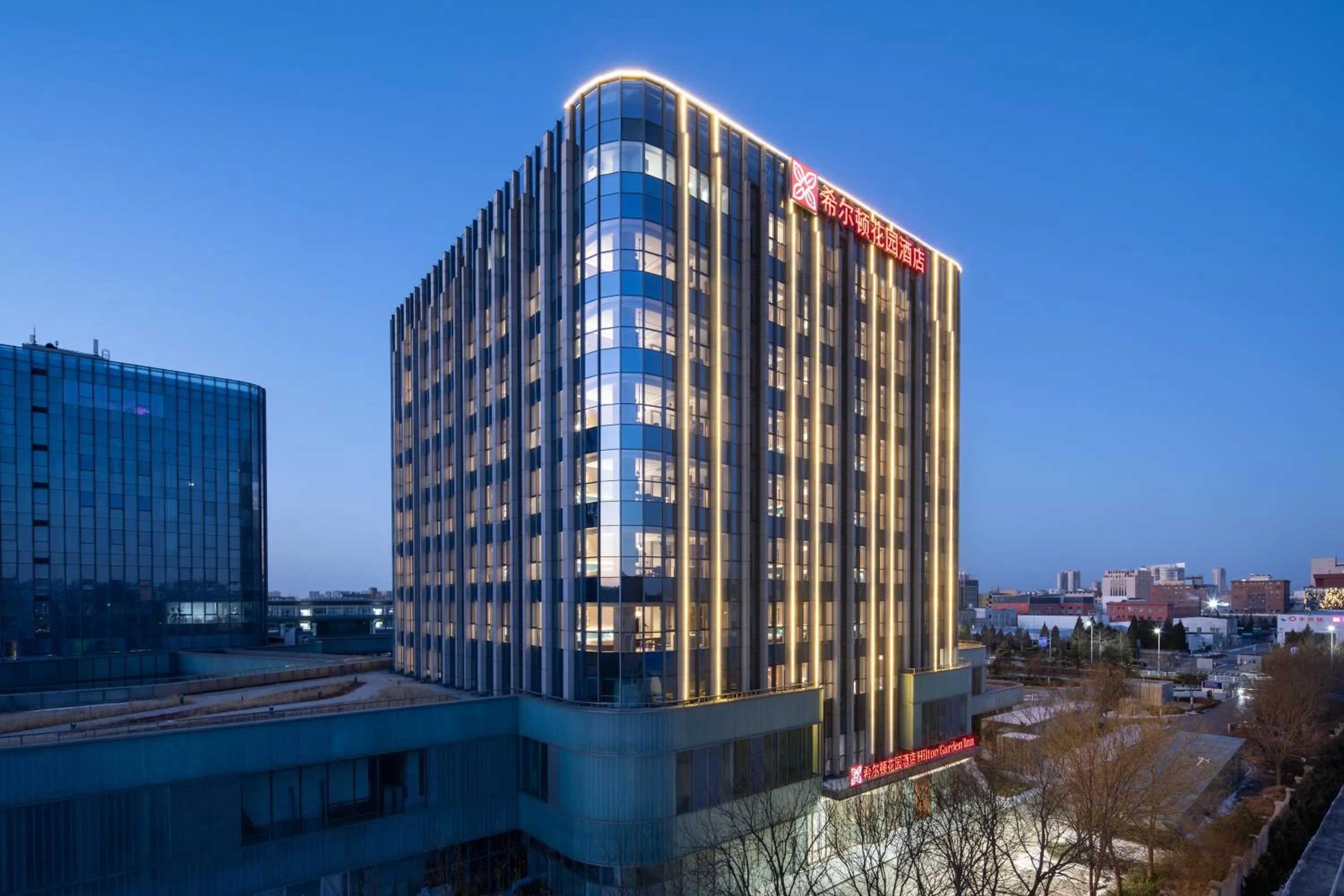 Property building in Hilton Garden Inn Beijing Daxing Jinyuan Road