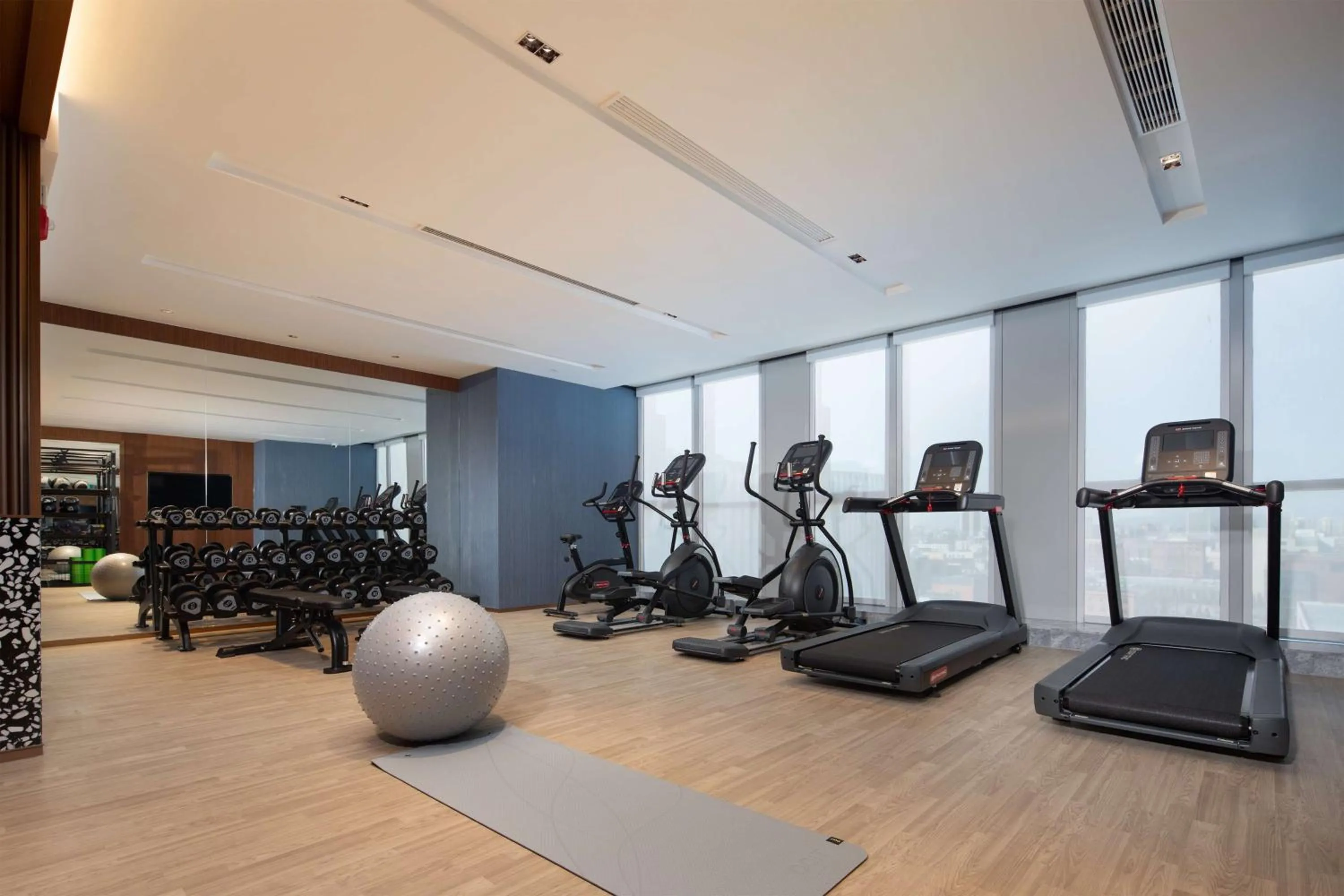 Fitness centre/facilities in Hilton Garden Inn Beijing Daxing Jinyuan Road