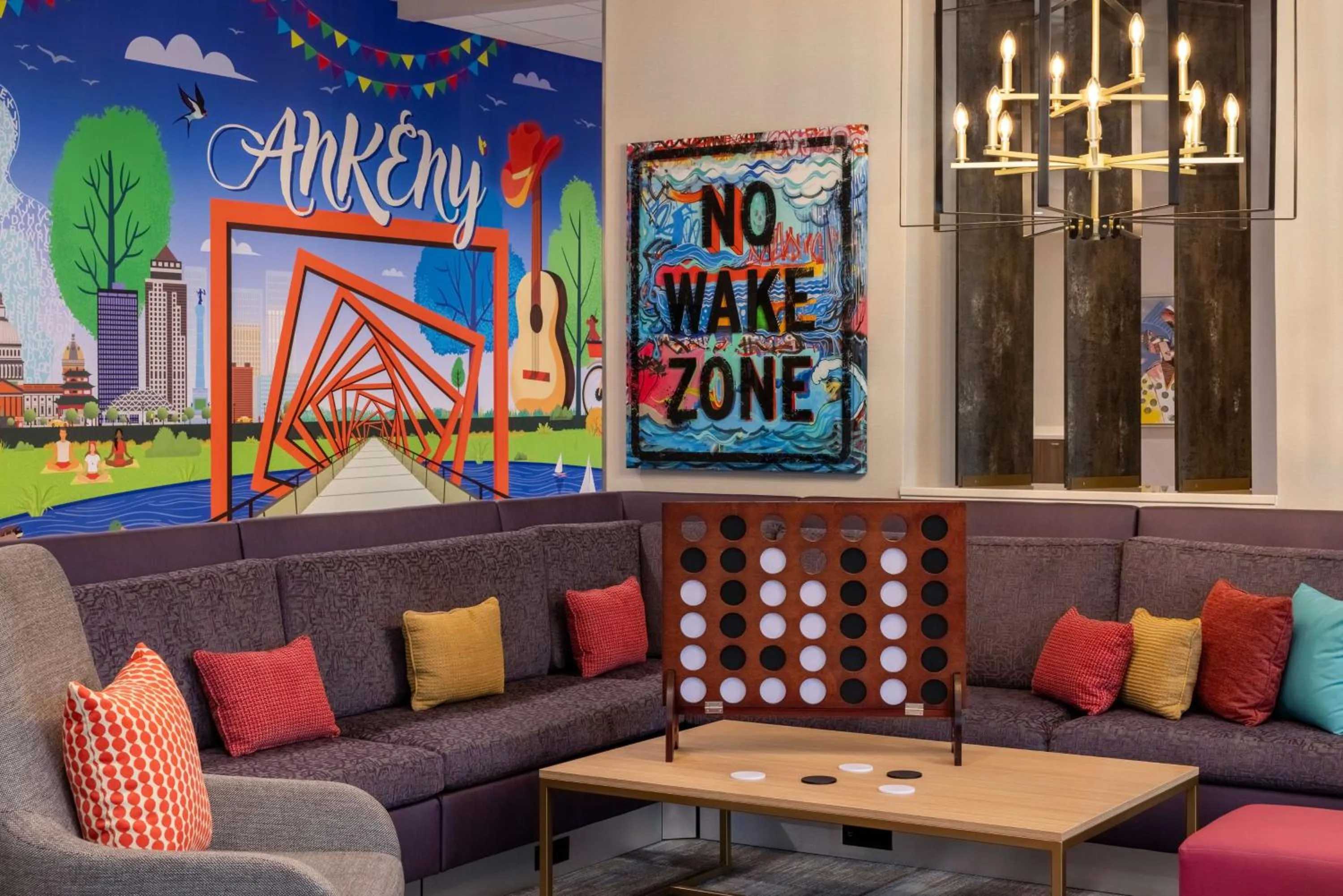 Lobby or reception in Home2 Suites By Hilton Ankeny