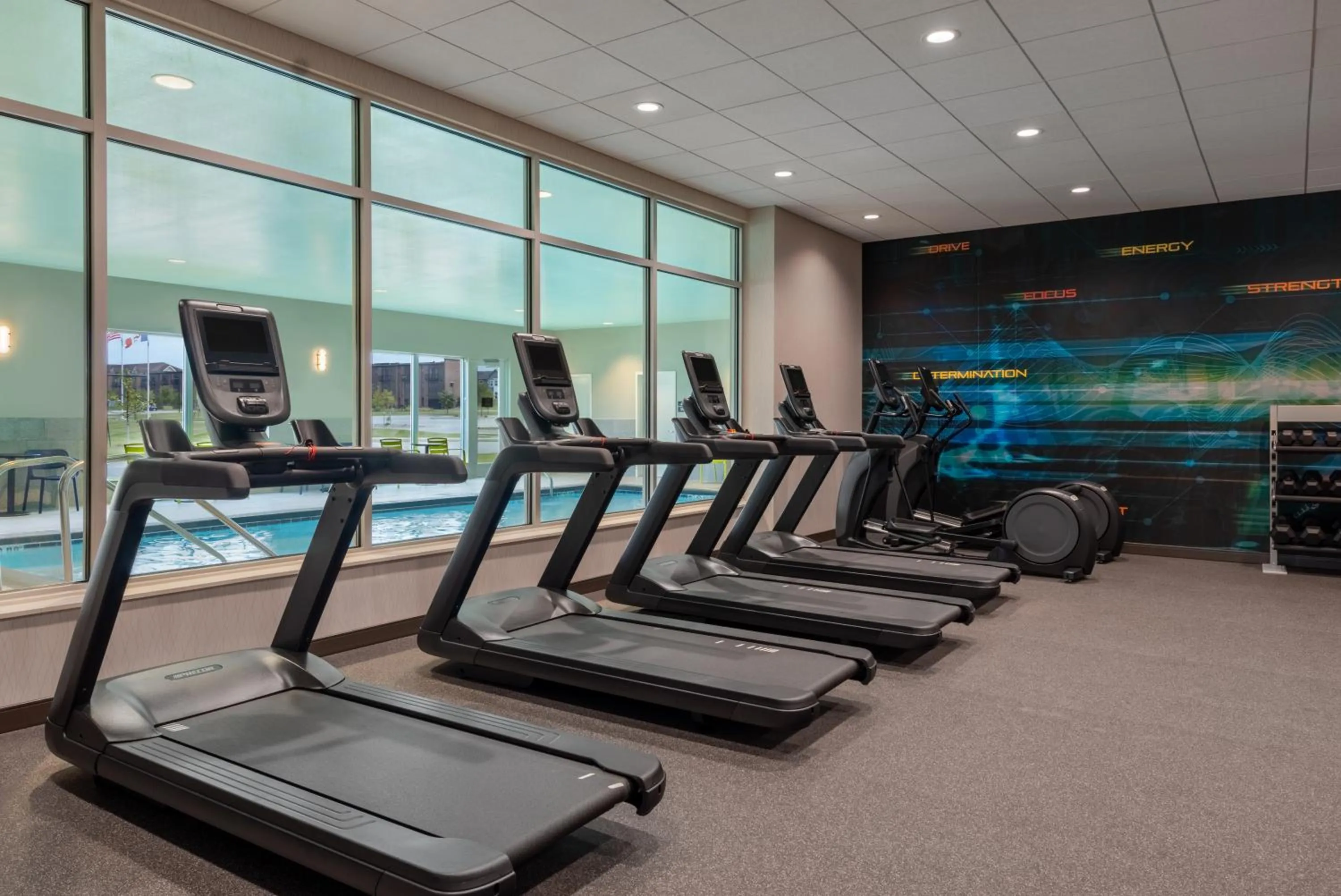 Fitness centre/facilities in Tru By Hilton Ankeny