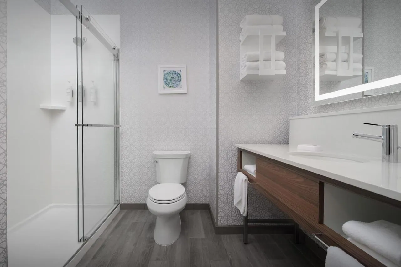 Shower in Hampton Inn & Suites Naples South