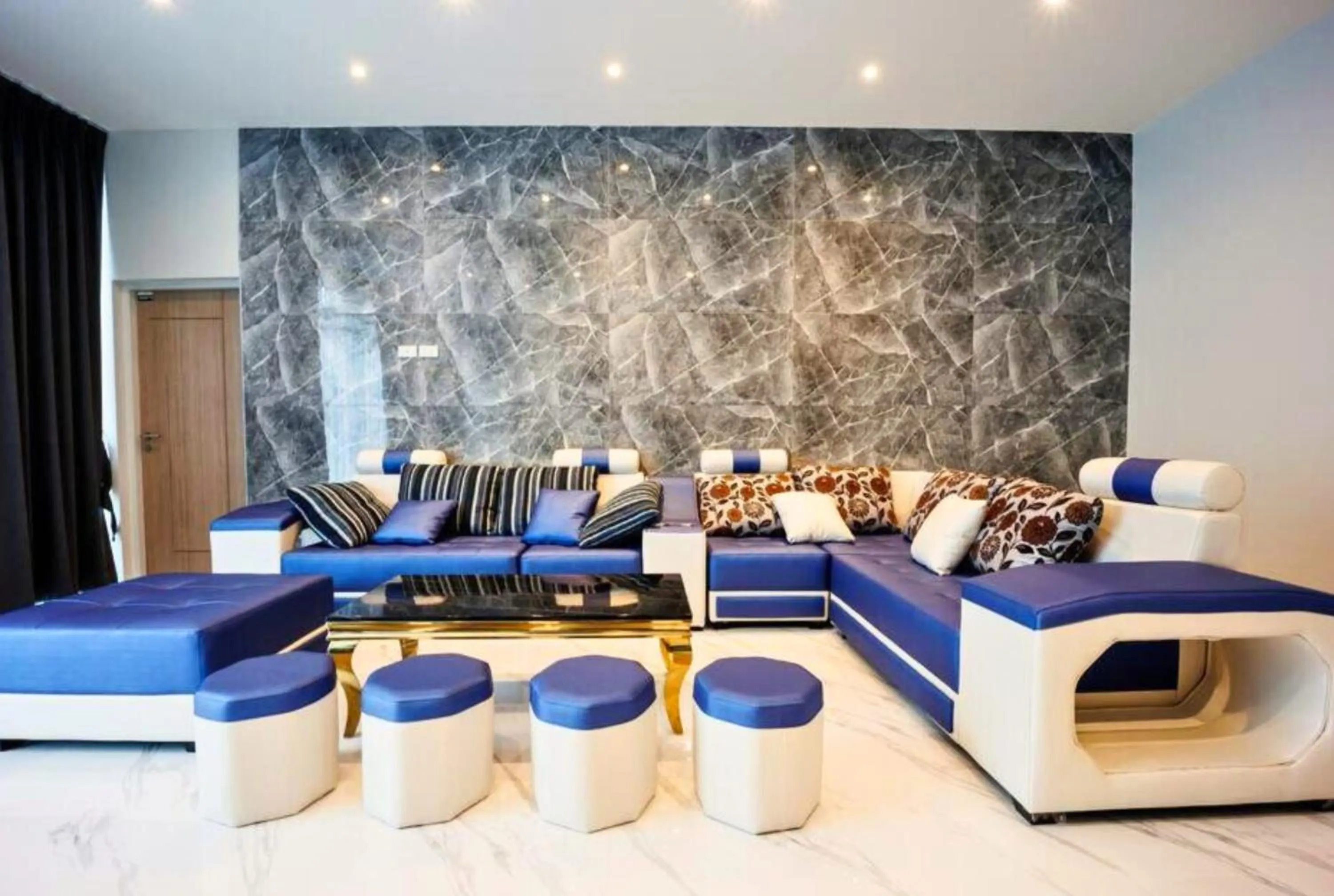 Seating area, Bed in NP Pool Villa Hua Hin