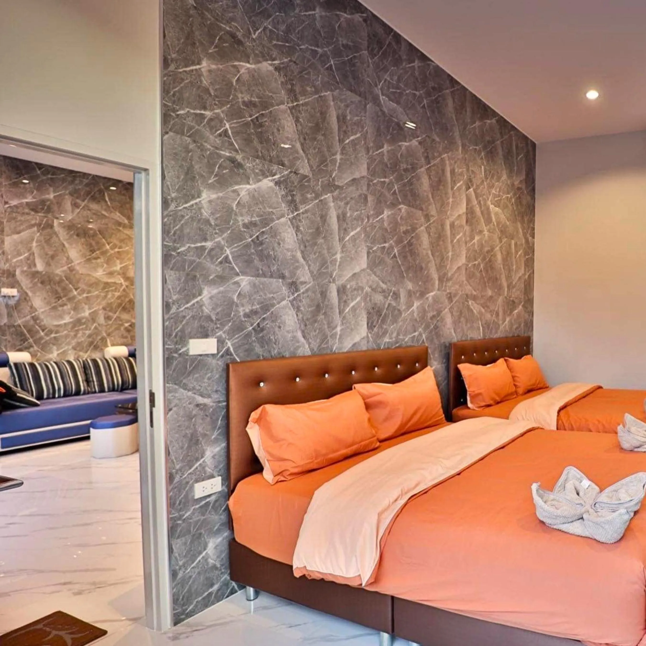 Bed in NP Pool Villa Hua Hin