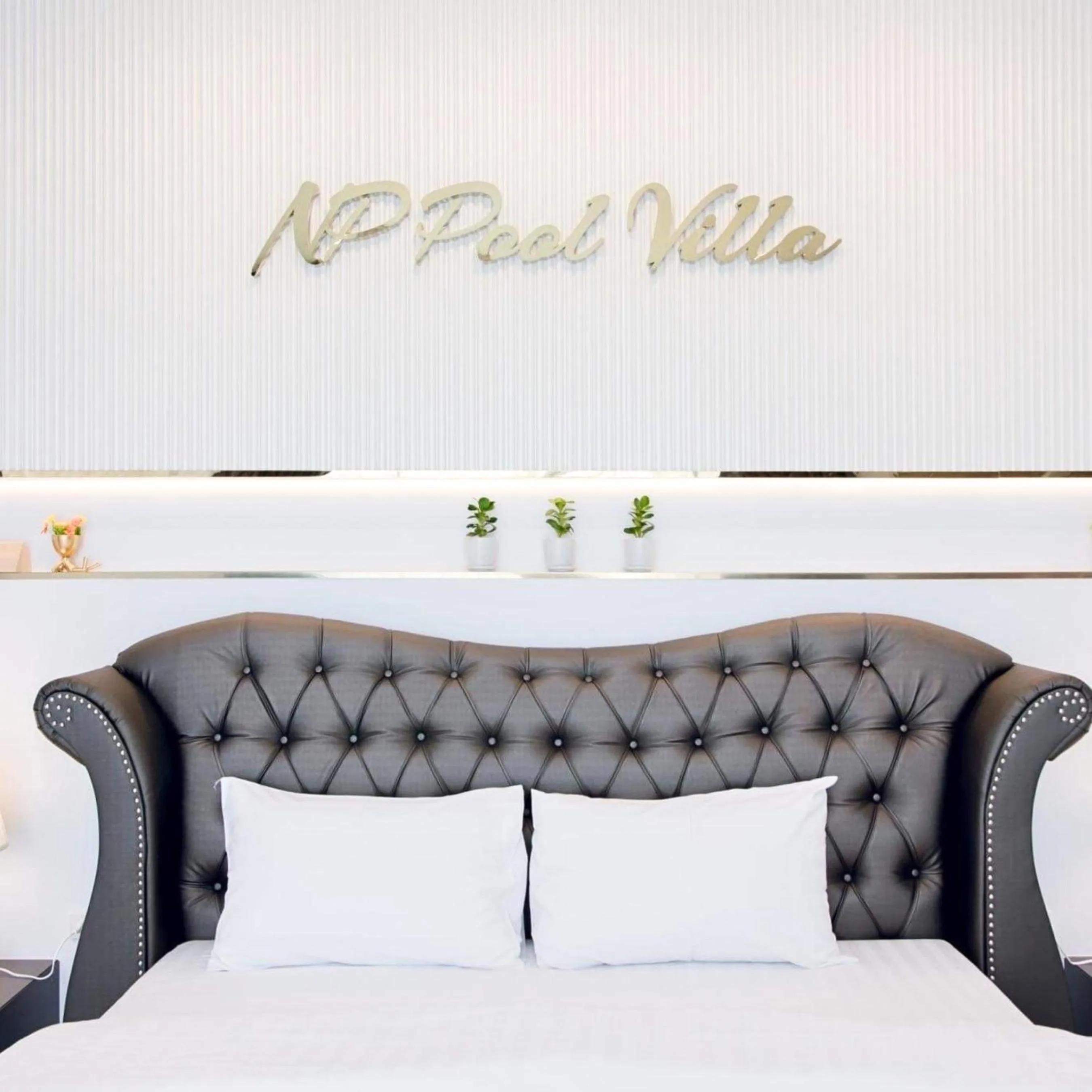 Bed in NP Pool Villa Hua Hin