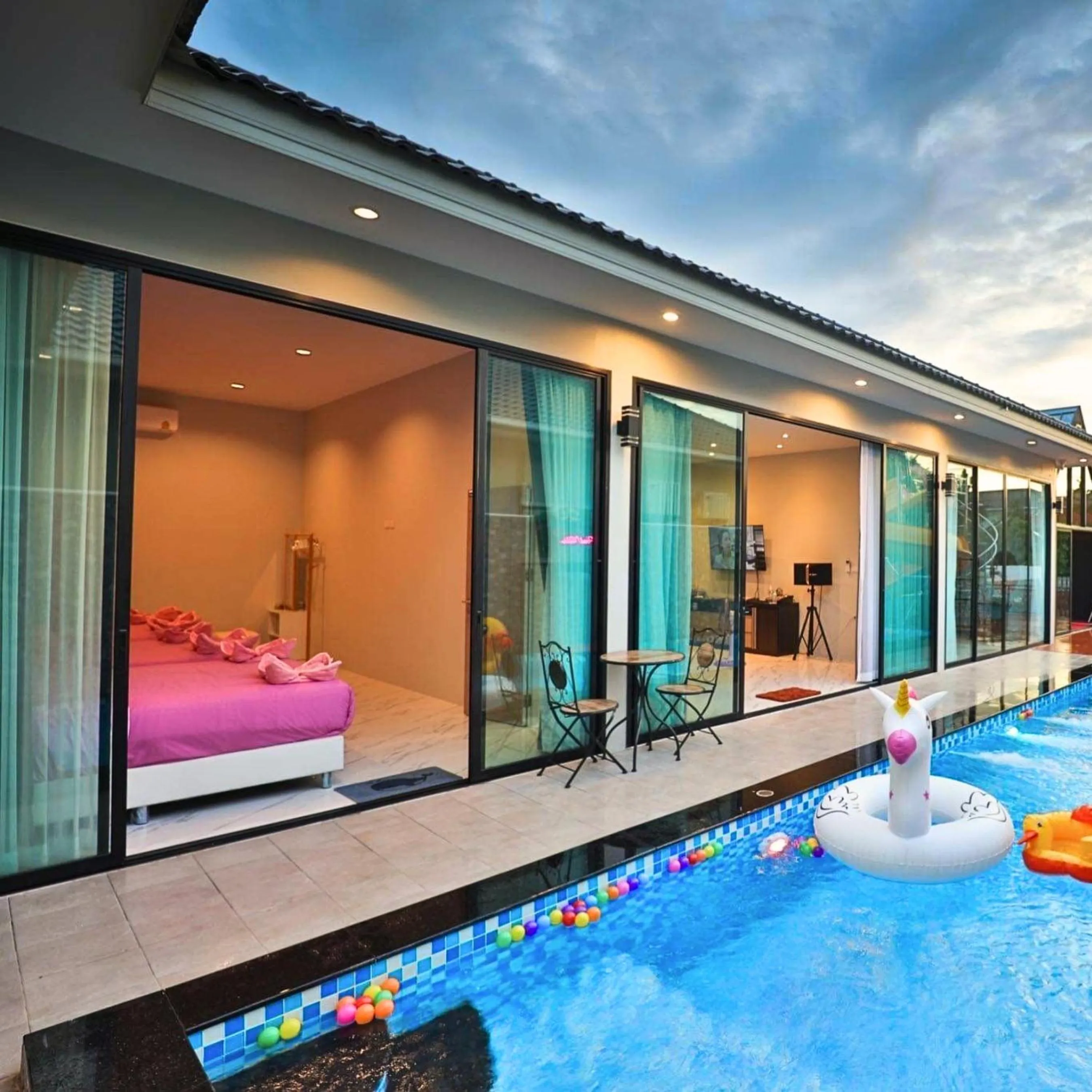 Pool view in NP Pool Villa Hua Hin