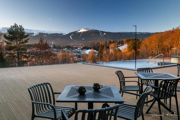 Balcony/Terrace in Happy Valley Resort Szklarska Poręba