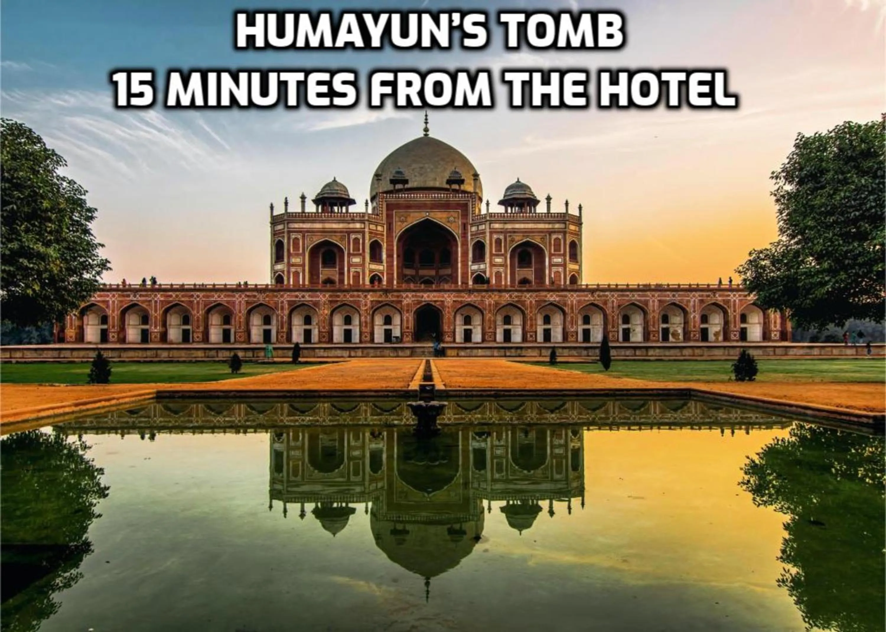 Nearby landmark in Hotel Glitz - Walk in from New Delhi Railway Station
