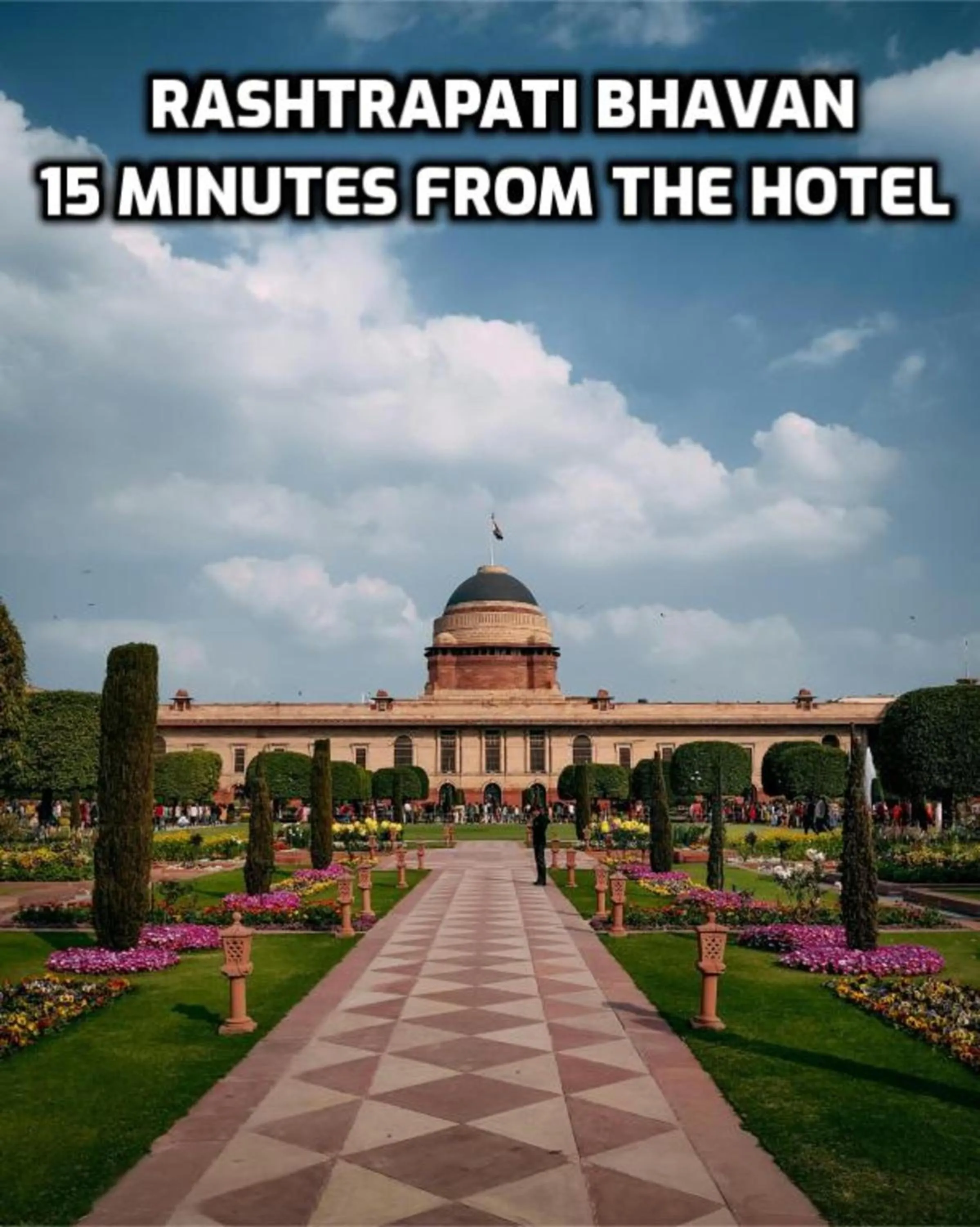 Nearby landmark in Hotel Glitz - Walk in from New Delhi Railway Station