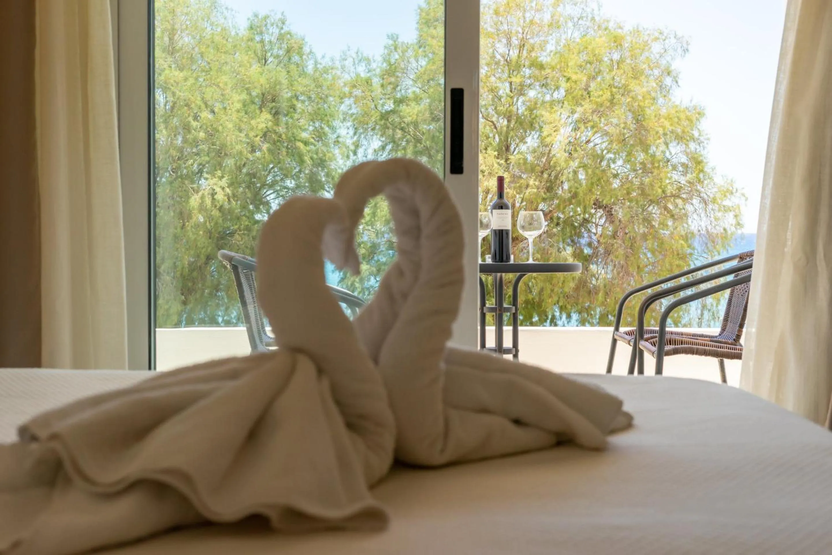 View (from property/room) in Kamari Beach