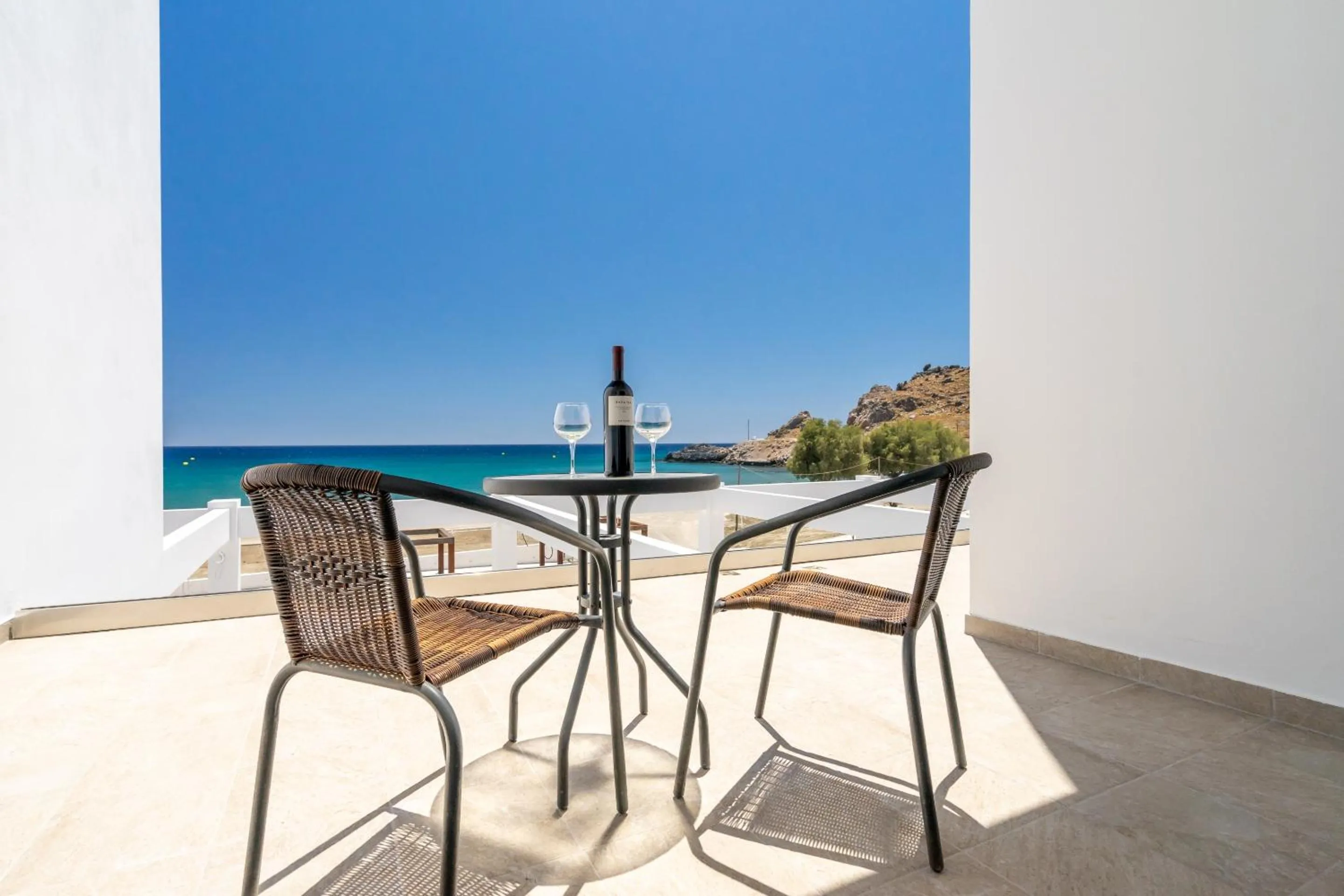 Sea view in Kamari Beach