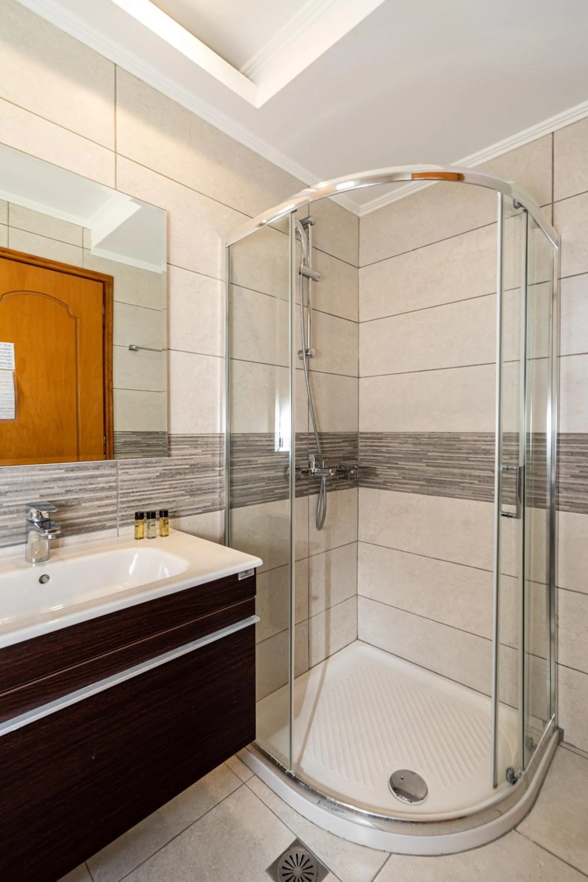 Shower in Kamari Beach