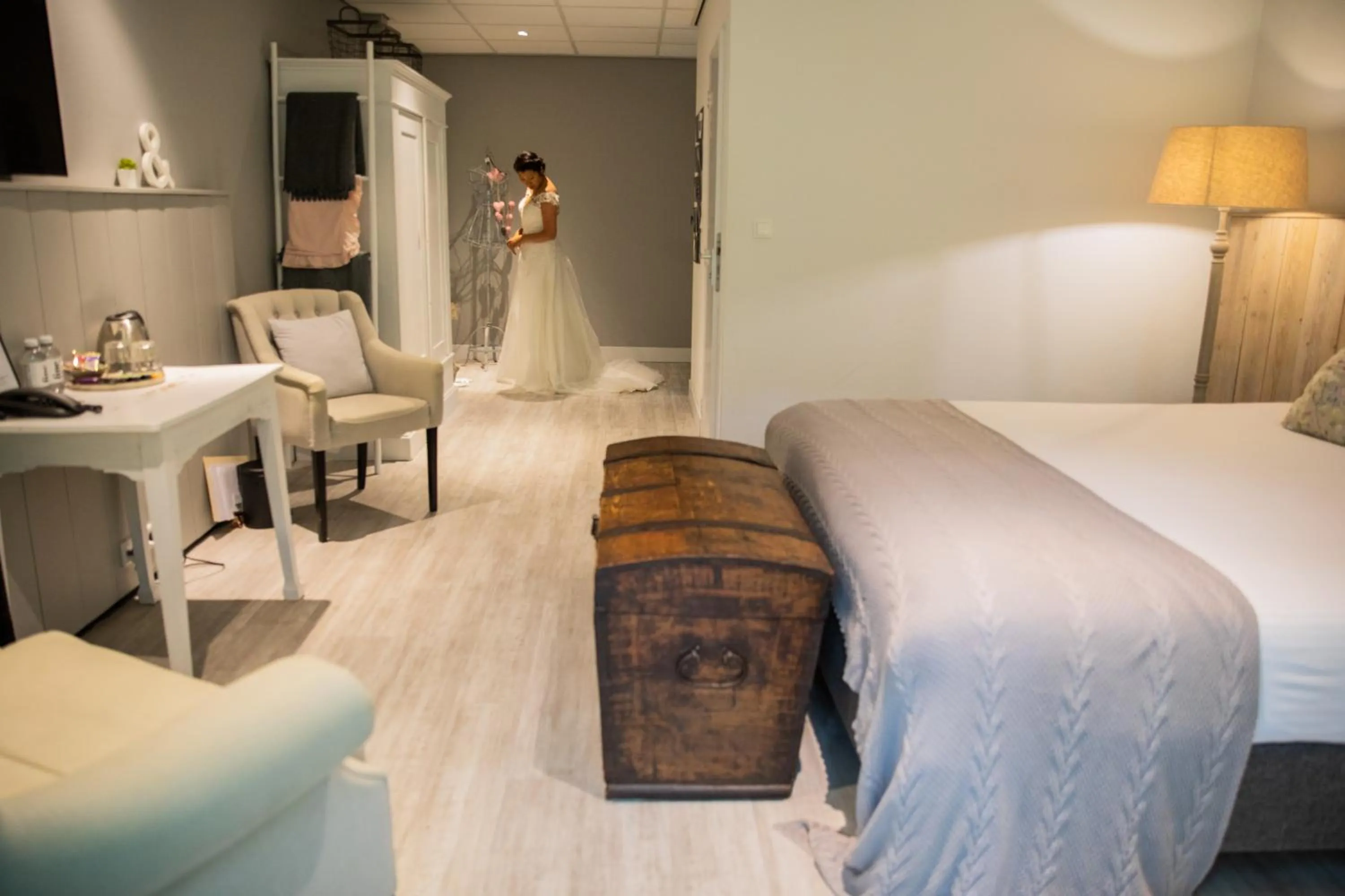 Bedroom, Bed in Buitenplaats de Bergse Bossen