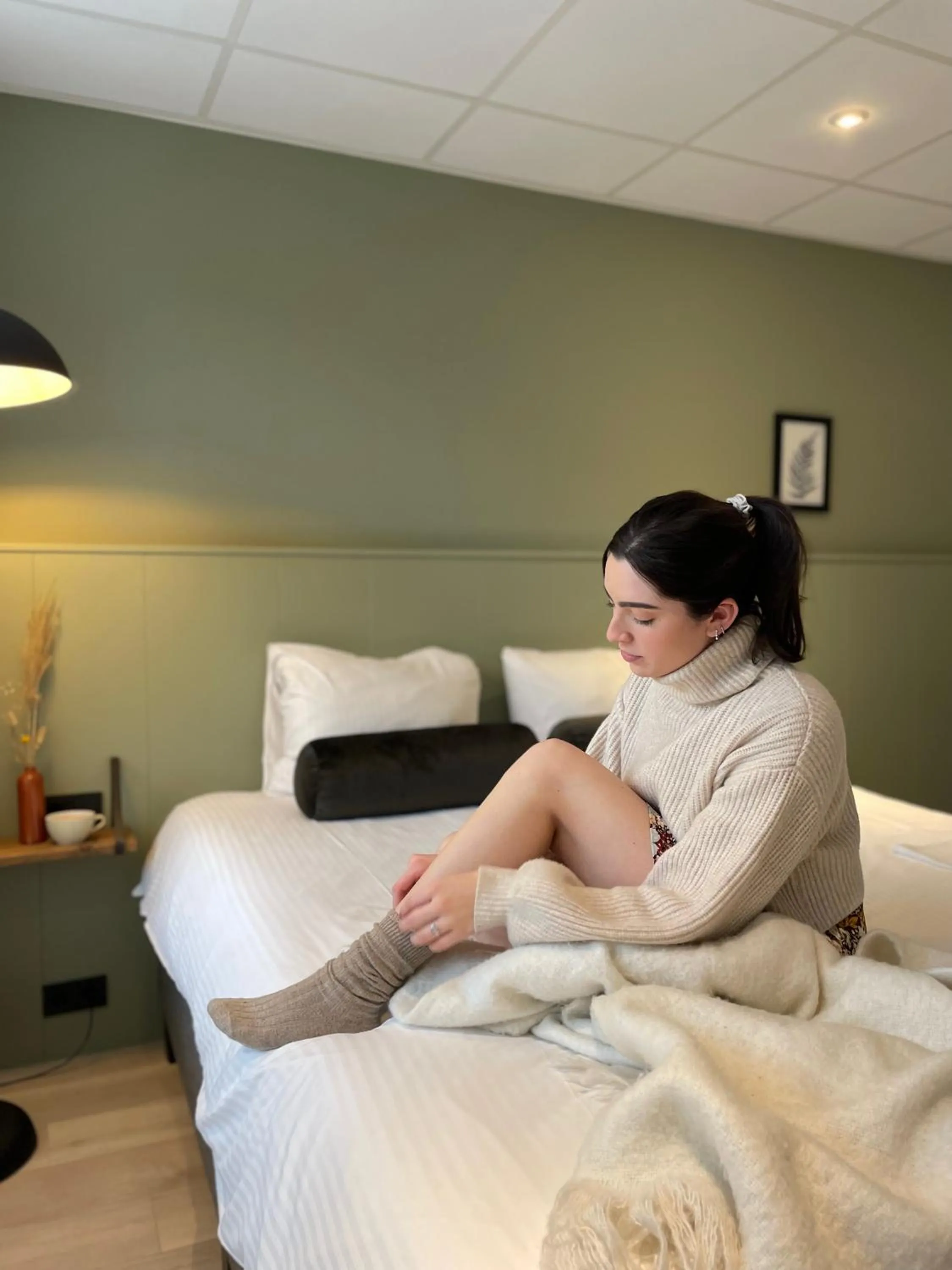 Bed in Buitenplaats de Bergse Bossen